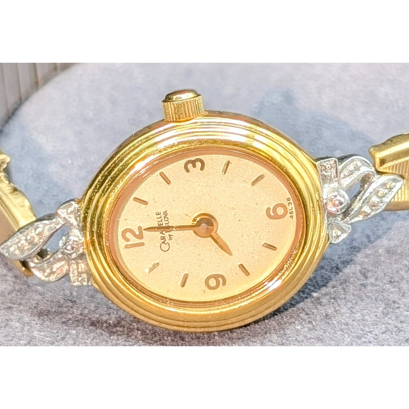 Vintage BULOVA Caravelle Gold Tone Women's Watch