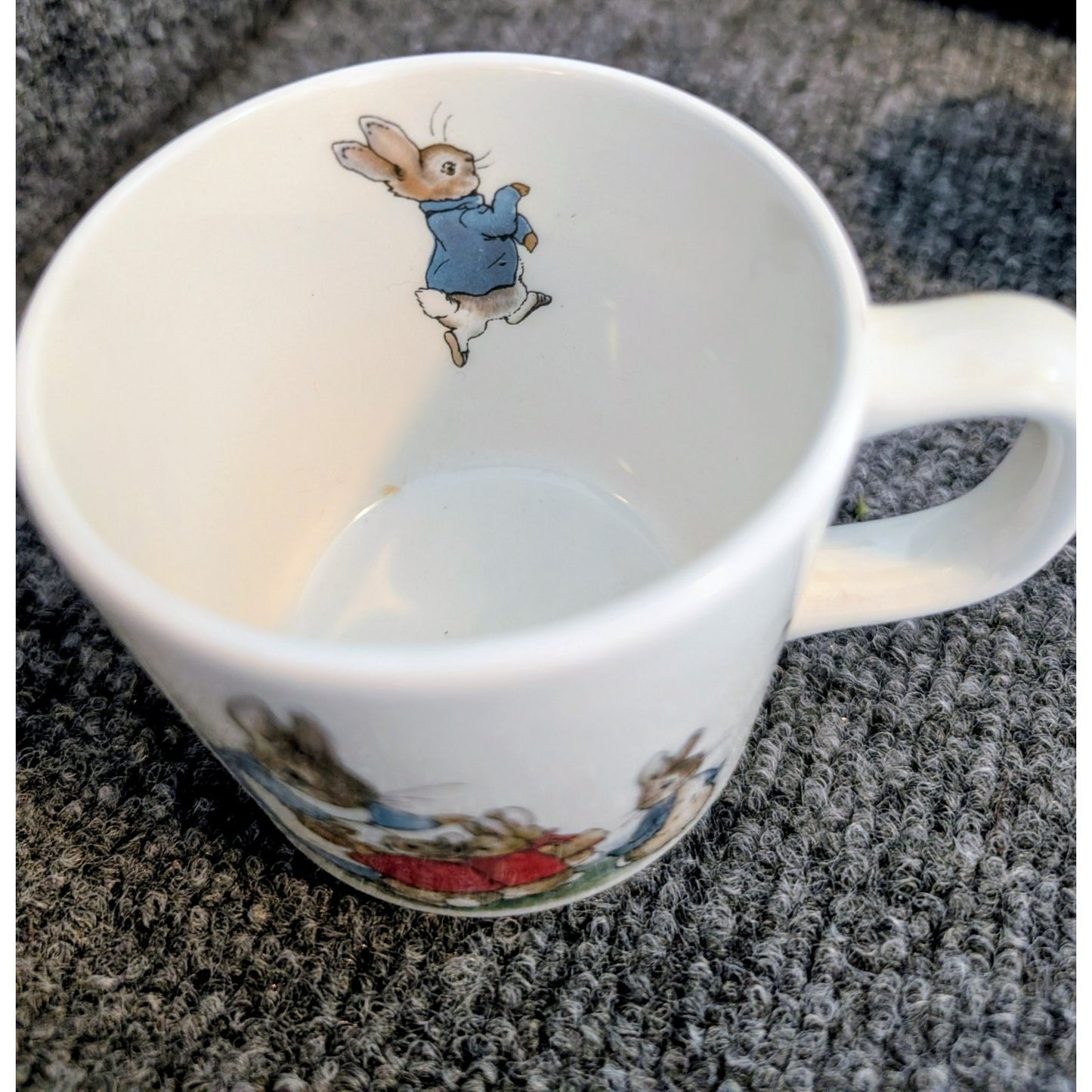 Vintage Beatrix Potter Peter Rabbit Wedgwood 4 Piece Nursery Set