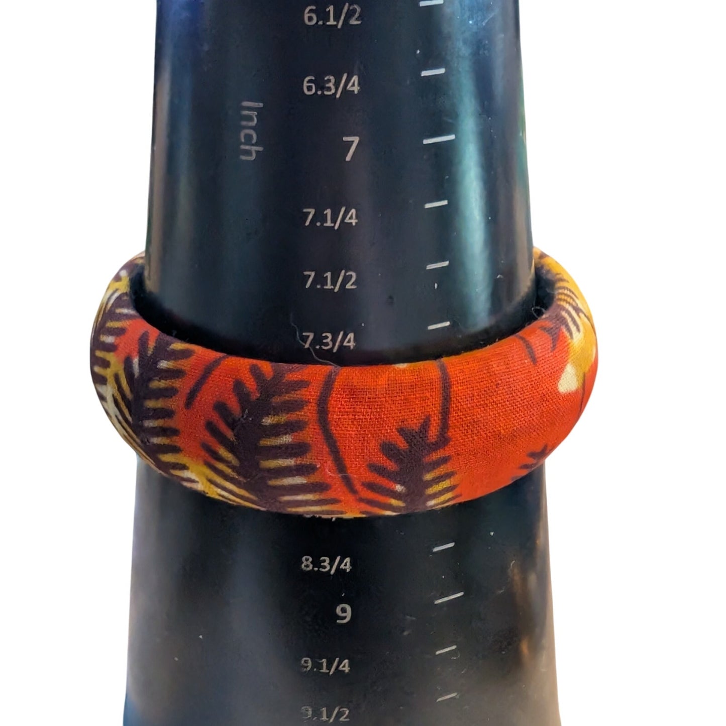 Vintage Red/Orange Marbled Possibly Bakelite Bangle Bracelet Plus One