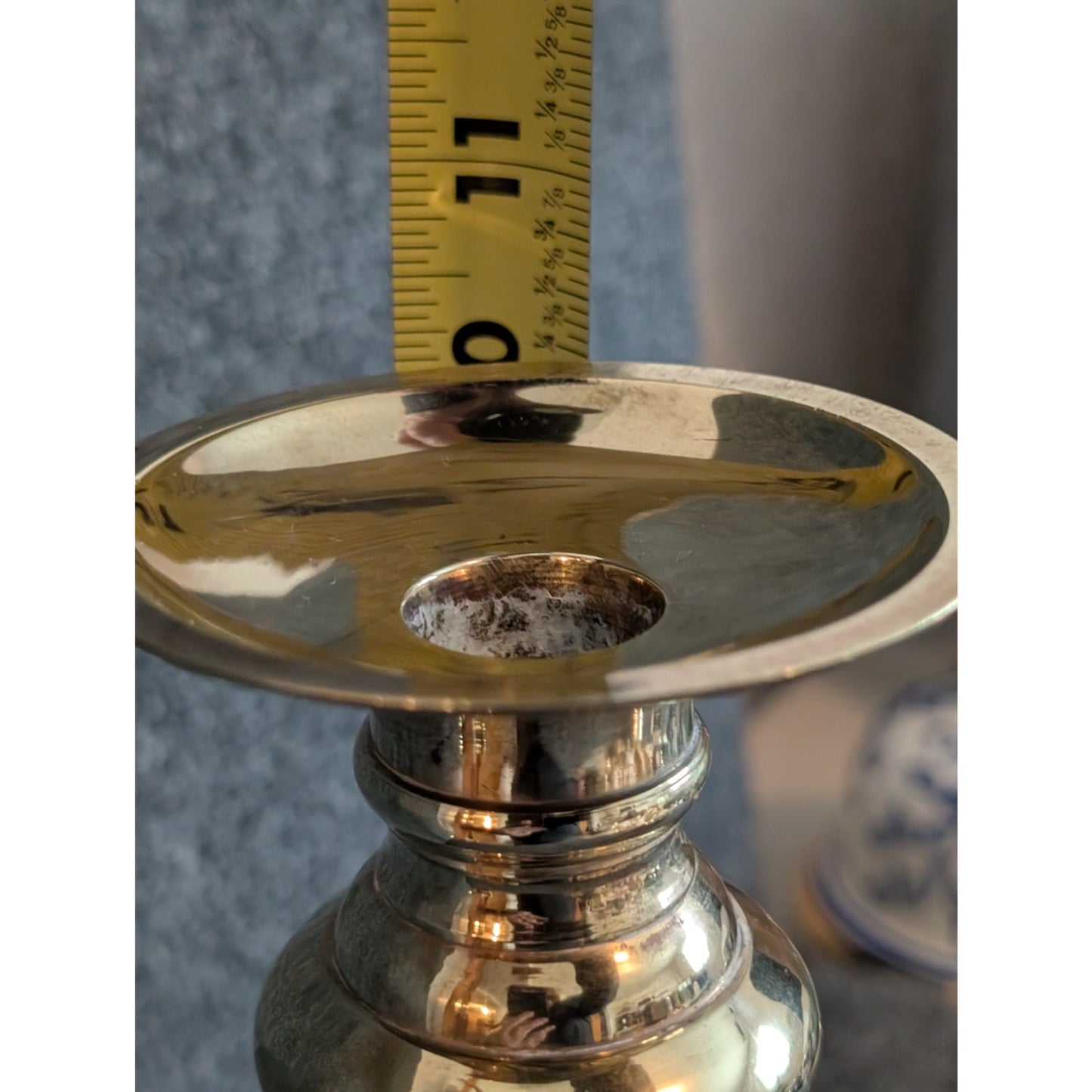 Vintage 10" Brass Candlestick