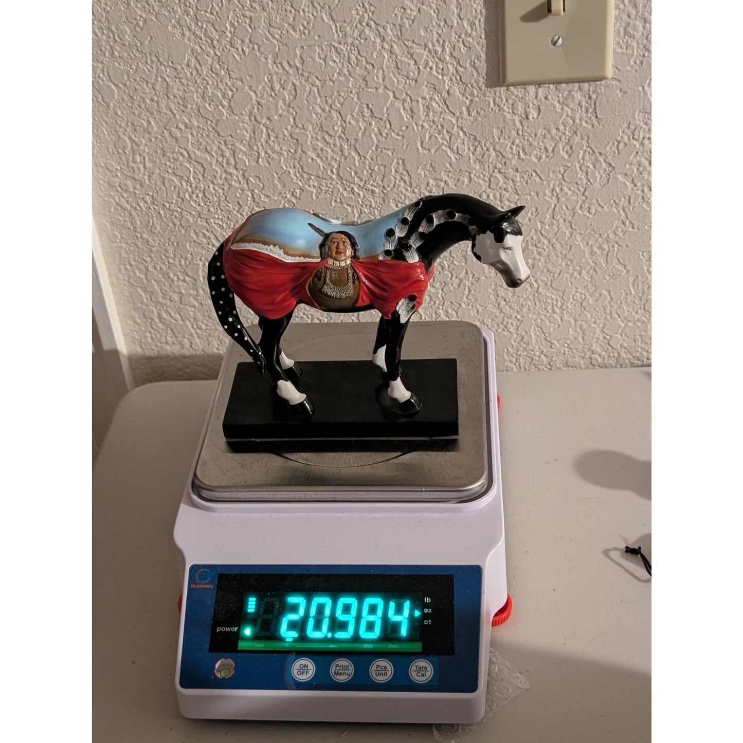 The Trail of Painted Ponies Crazy Horse Retired Figurine 2008 First Edition