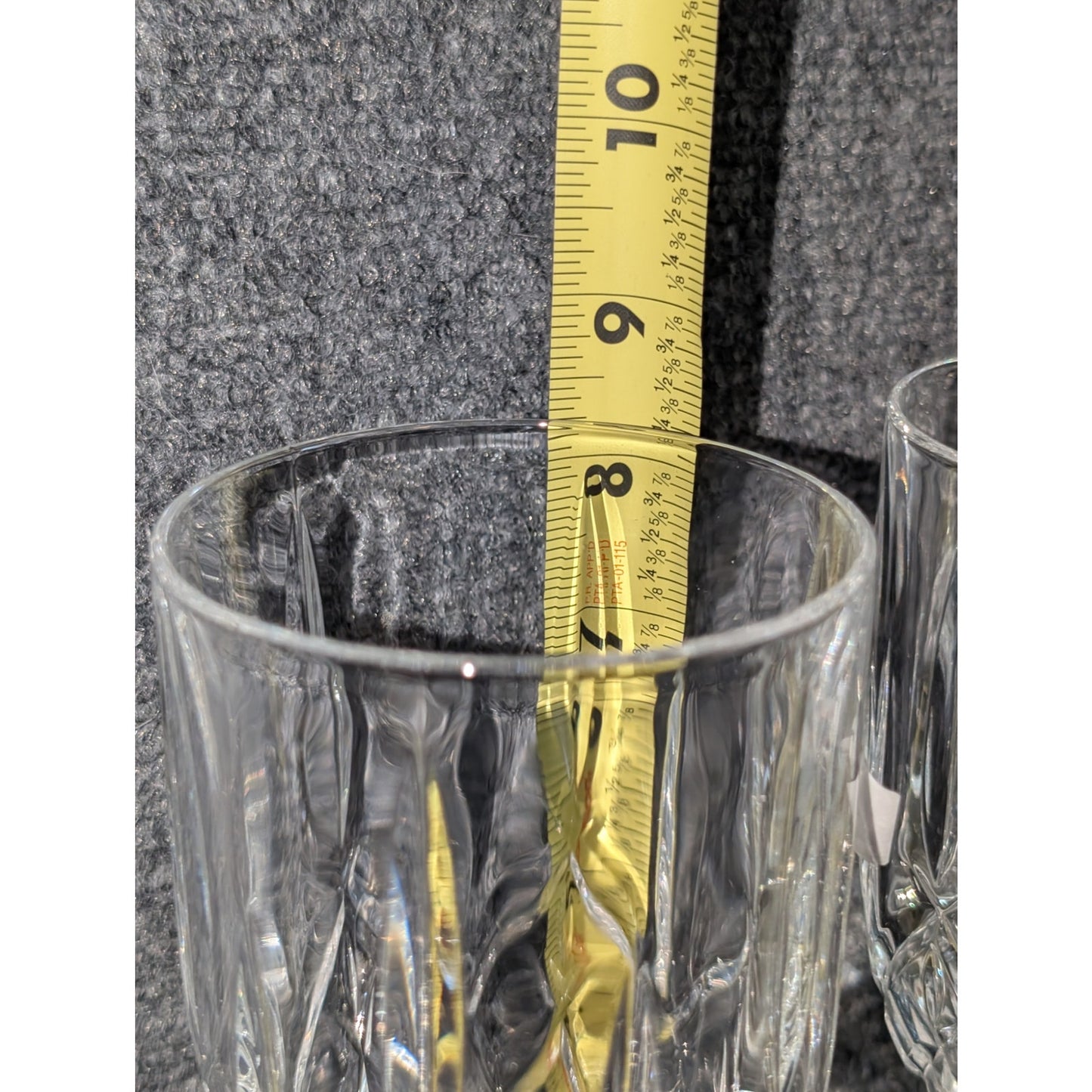 Waterford Marquis Markham Crystal Iced Beverage Glasses Set of Four NWOT
