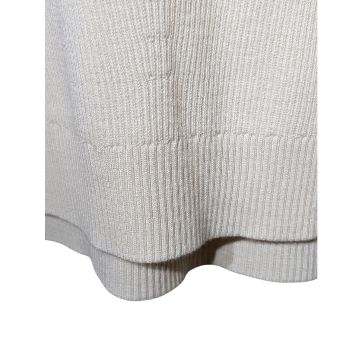 Athleta Hanover Pelican Cream Refined V-Neck Sweater Relaxed Fit Sweater Sz 2X