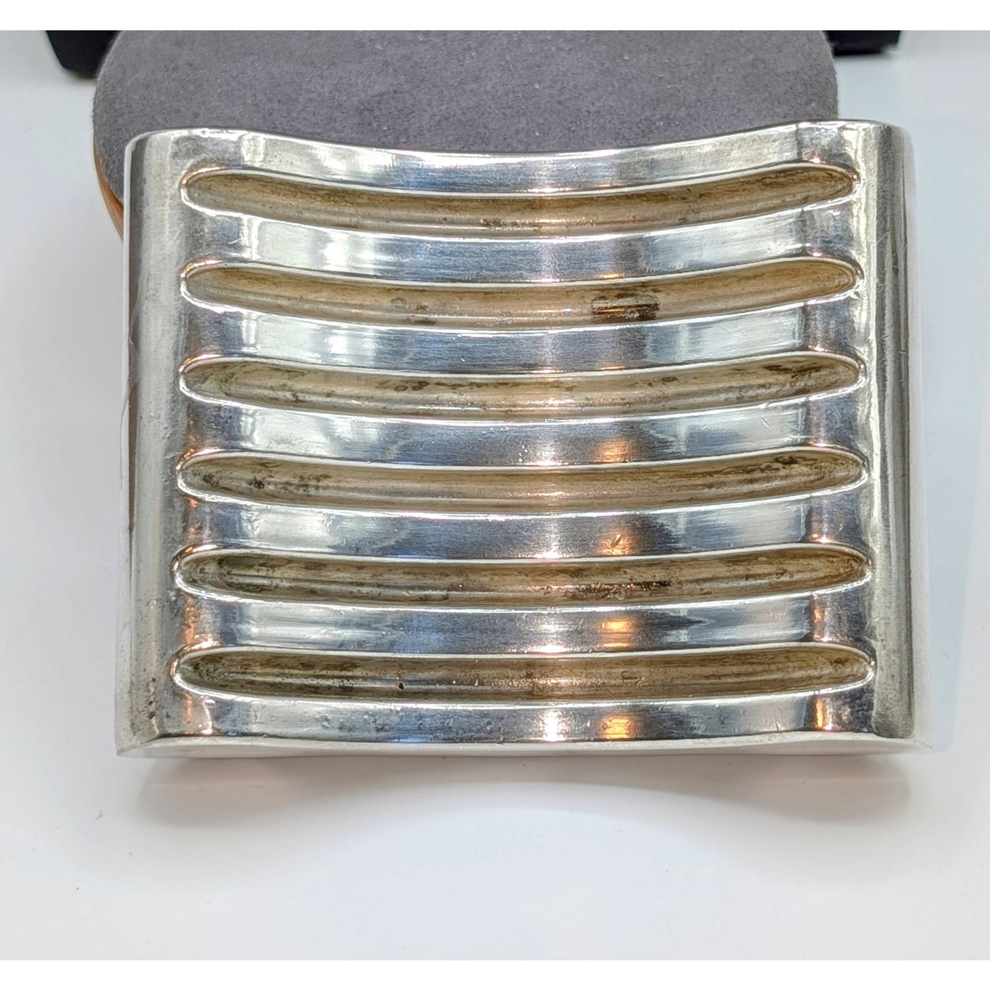 Silver Plated on Zinc Possible Soap Dish