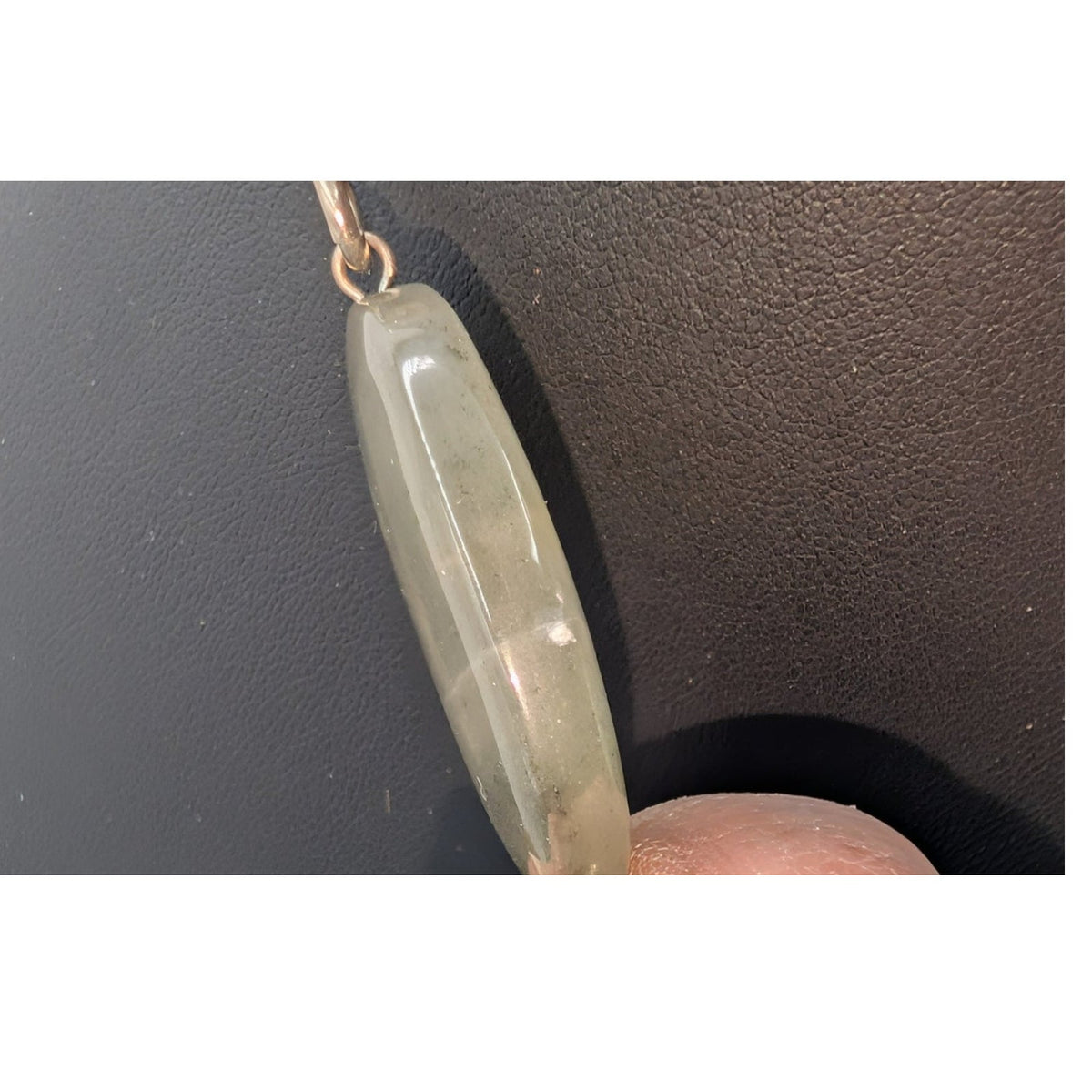 Vintage Semi-Precious Faceted Moss Agate Shades of Green Stone 20"-23" Necklace