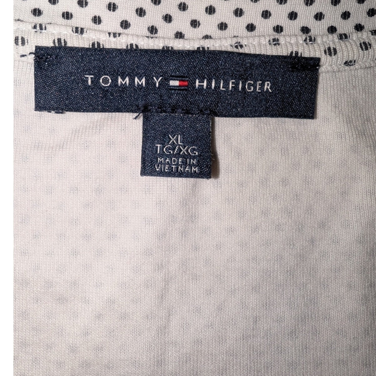 Lot of Six Black White Gray Polka Dot & Plain Color Tops