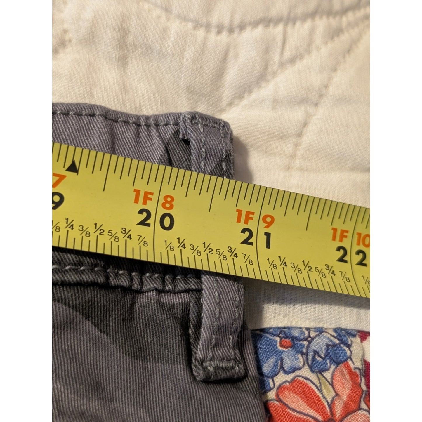 Torrid NWT Weekend Mid-Rise Straight Stretch Twill Camo Cadet Grey 2R (2X)