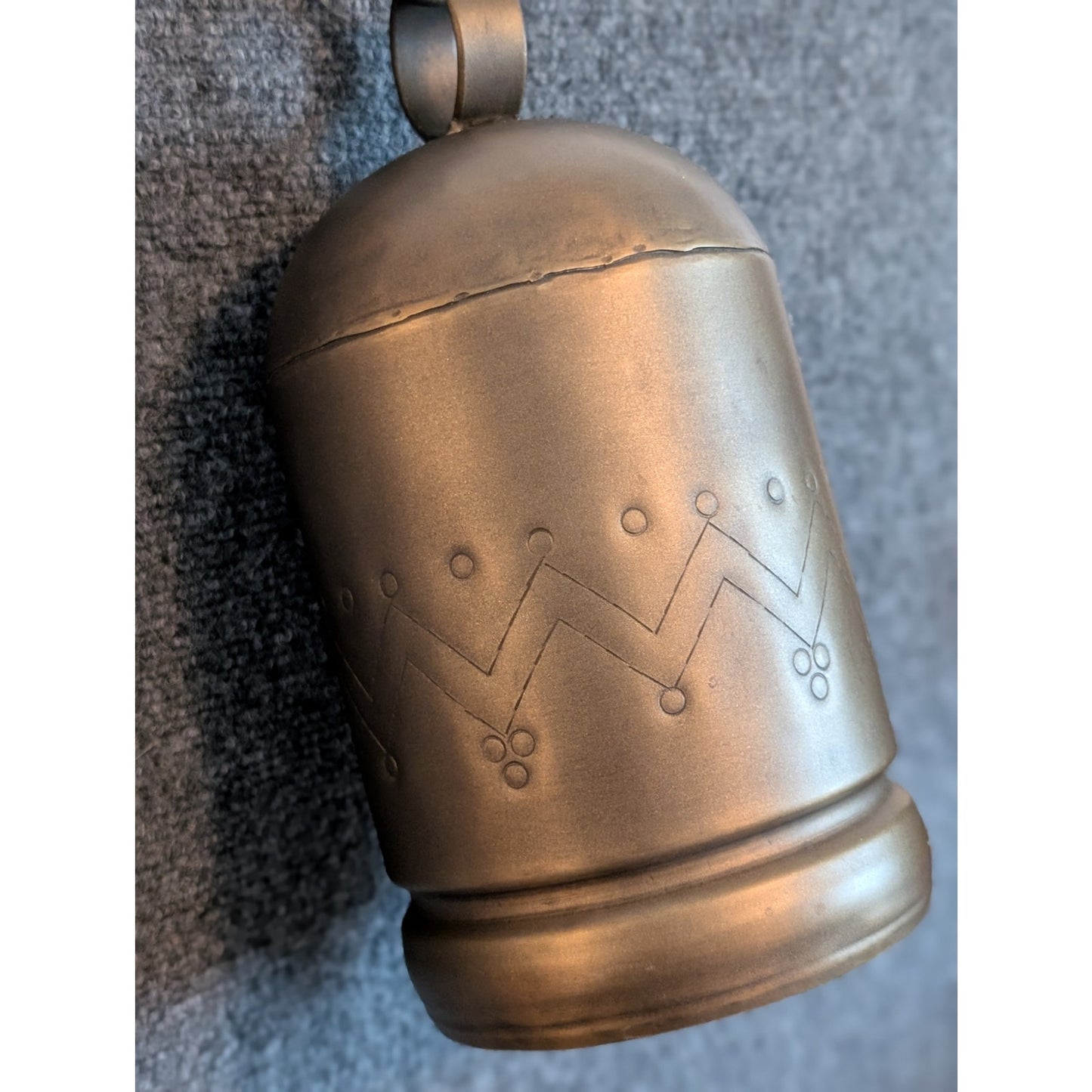 Bronze Colored Tibetan Inspired Gong Hanging Bell