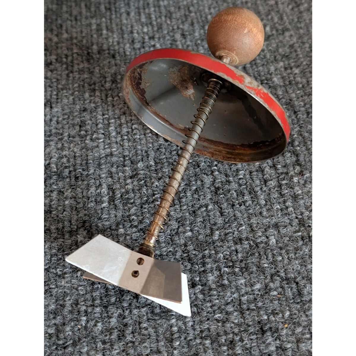 Vintage Hazel Atlas Glass Measuring Cup Food/Nut Chopper
