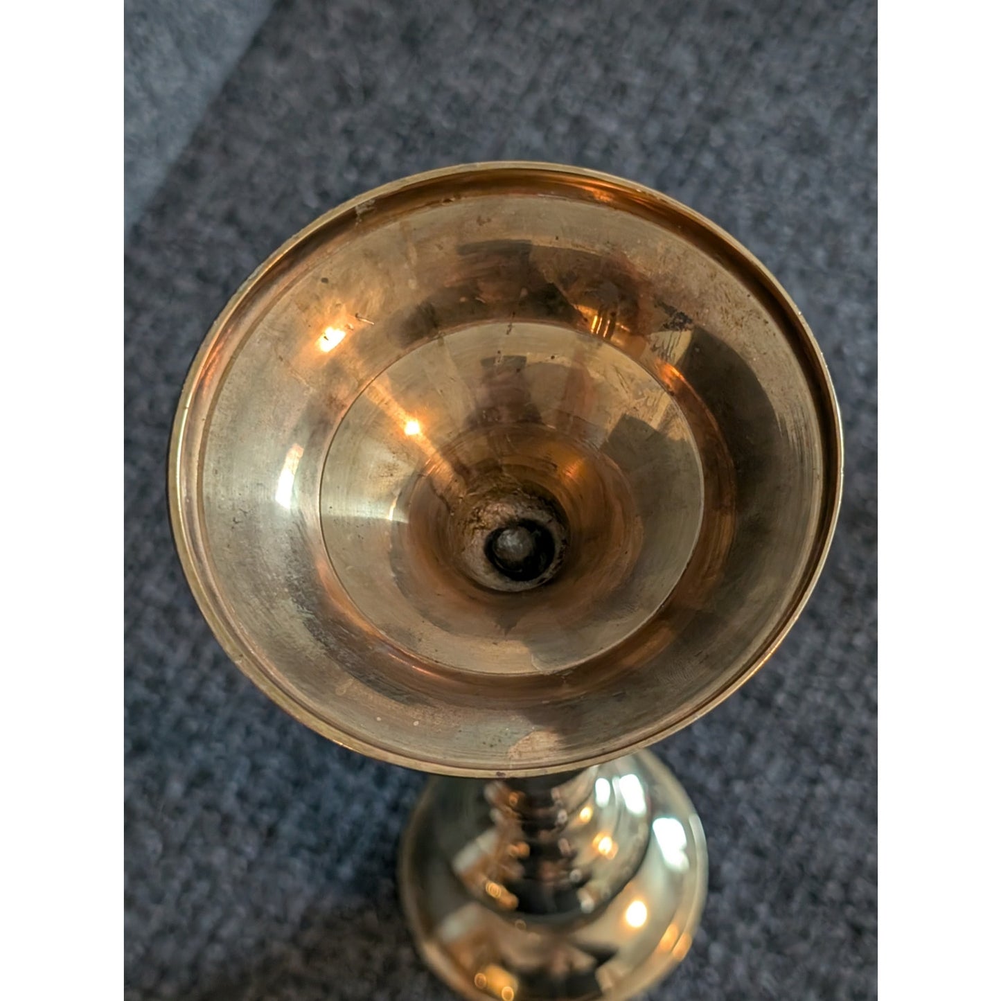 Vintage 10" Brass Candlestick
