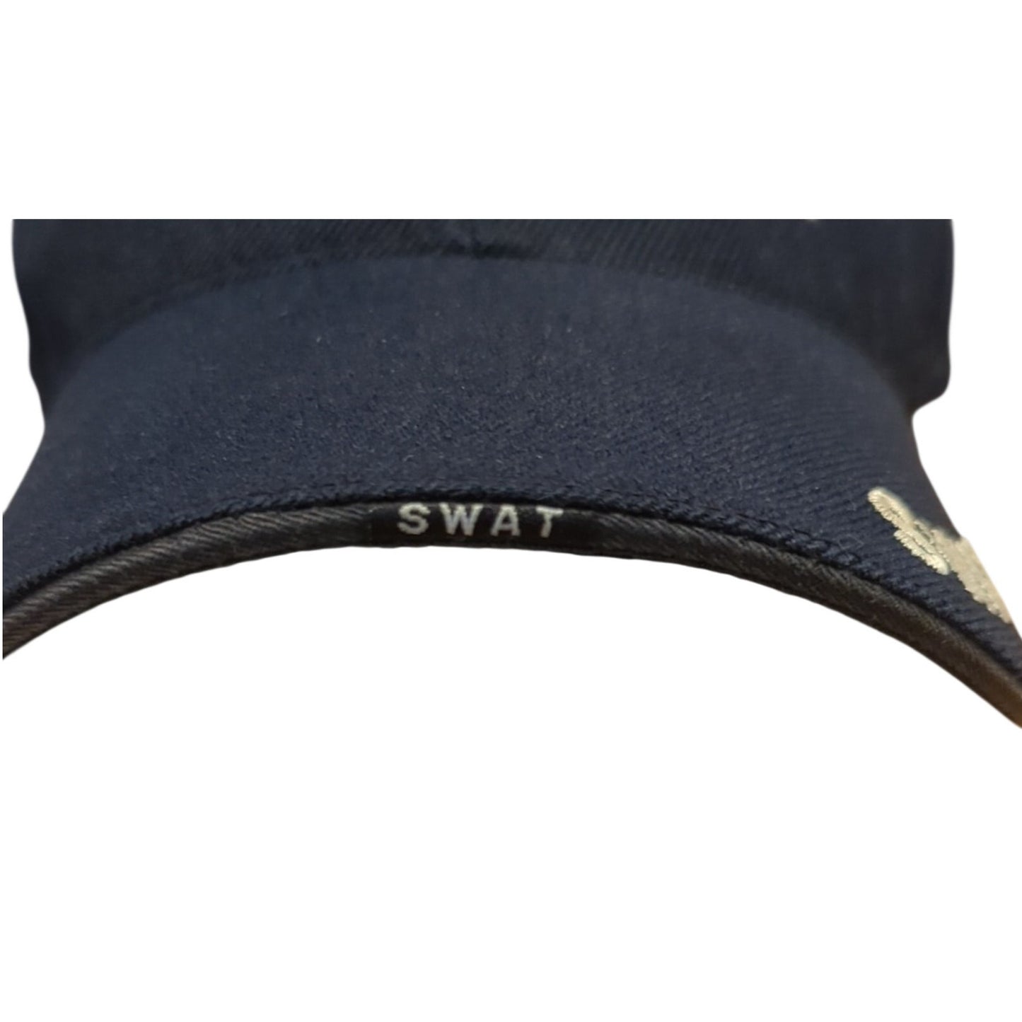 Rapid Dominance Navy and White Embroidered SWAT Adjustable Cap