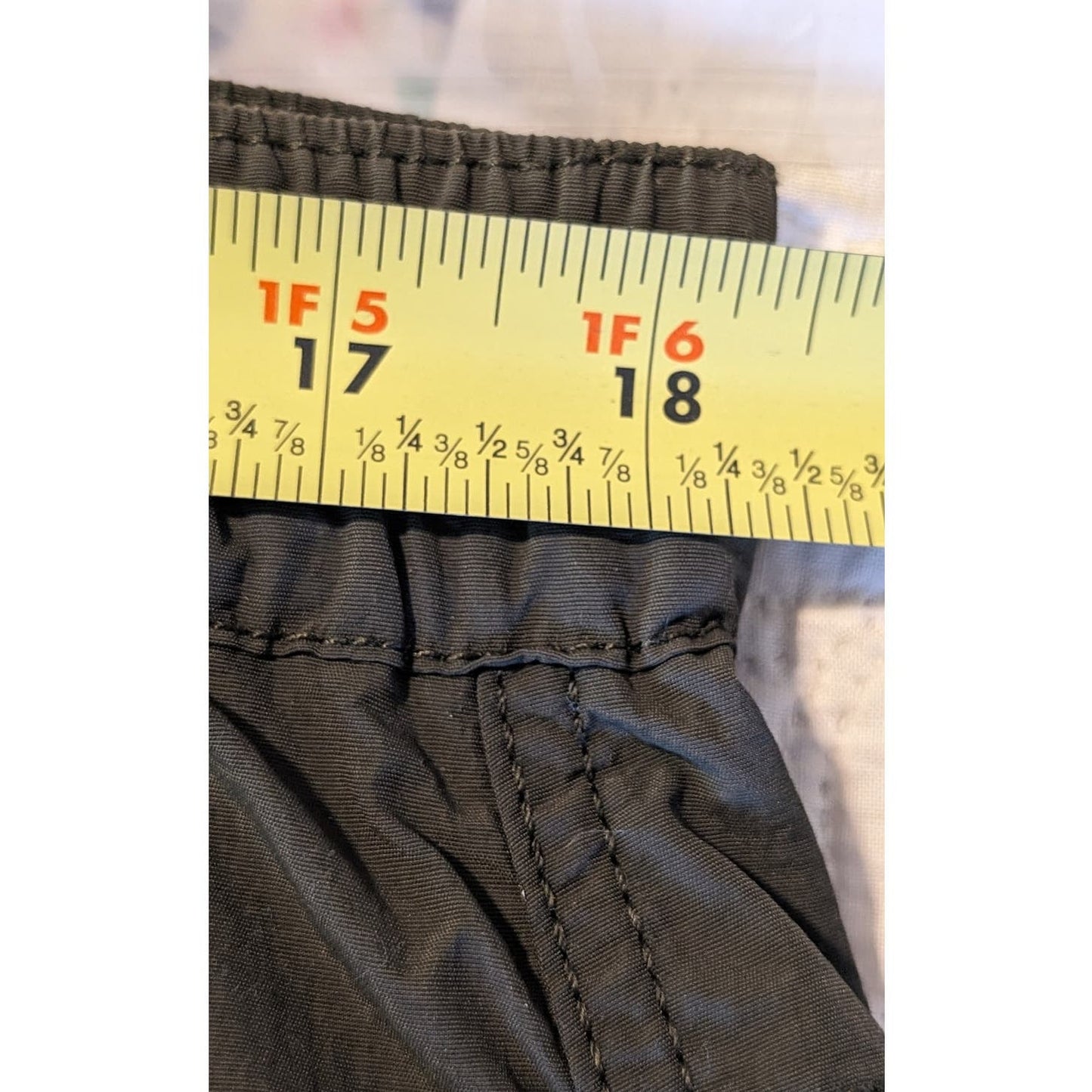 Womens Legendary Since 1941 Olive Nylon Cargo Pants Sz 3XL (More like L-XL)