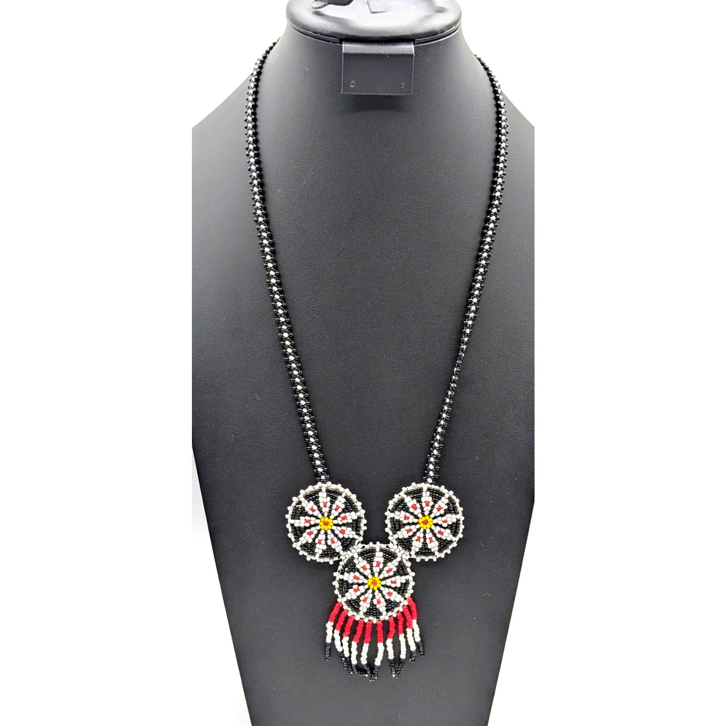 Native American Hand Made Beaded Necklace