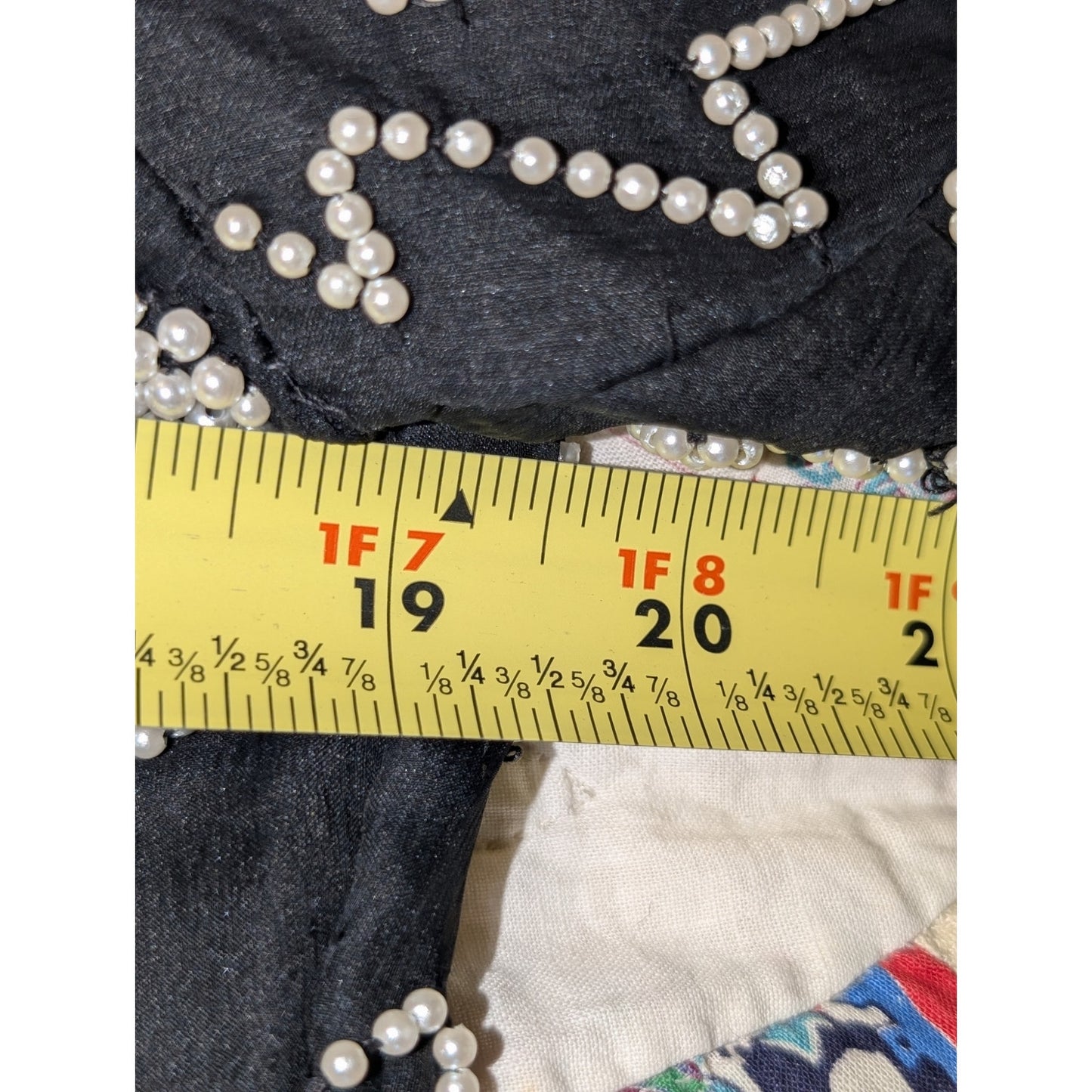 Vtg Laurence Kazar New York Silk Short Sleeve Beaded Evening Cocktail Blouse S