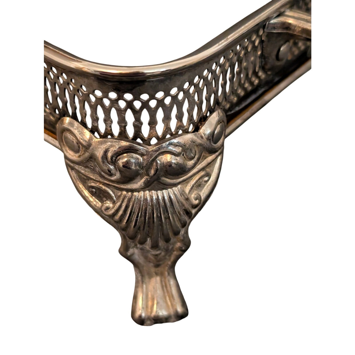 Vintage Silver Plated Casserole Dish Stand Upcycle Repurpose