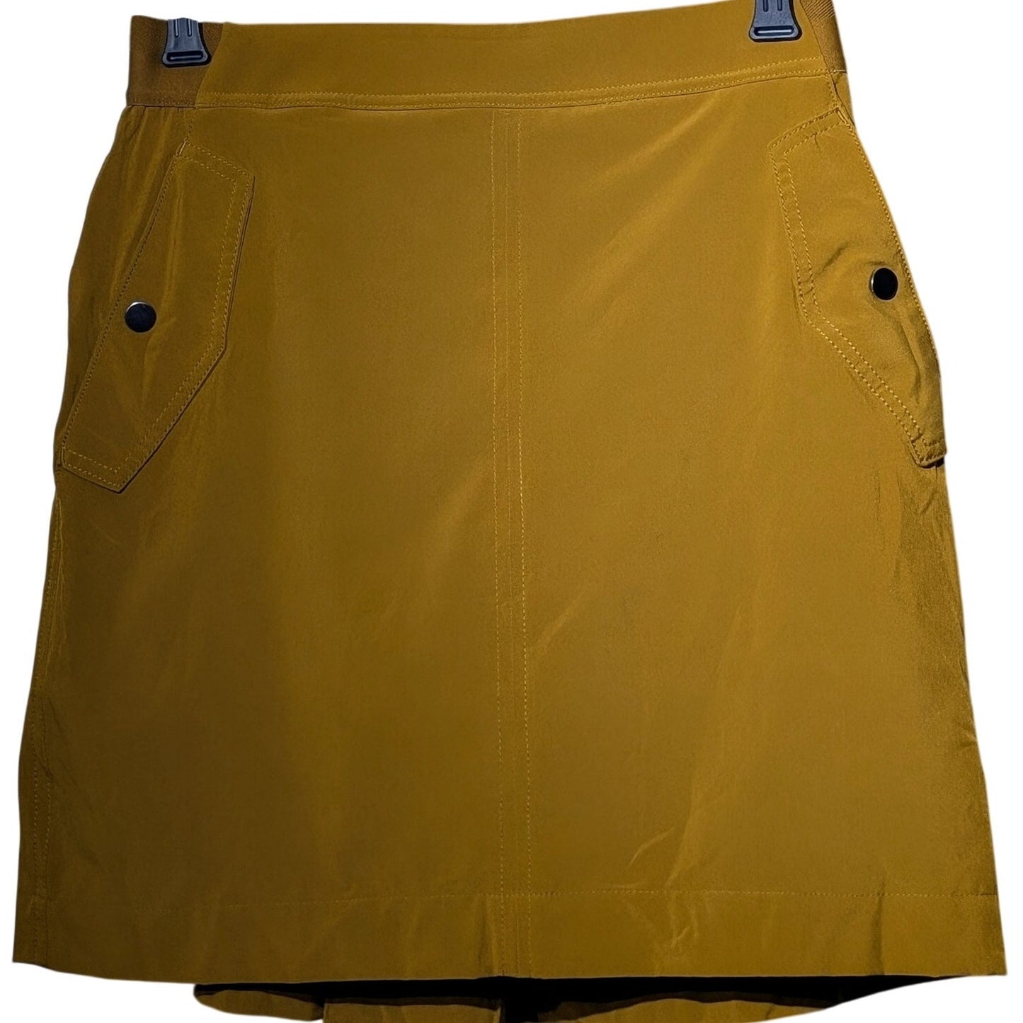 Athleta Mustard Gold Vienna Cargo Skort Womens Size 6