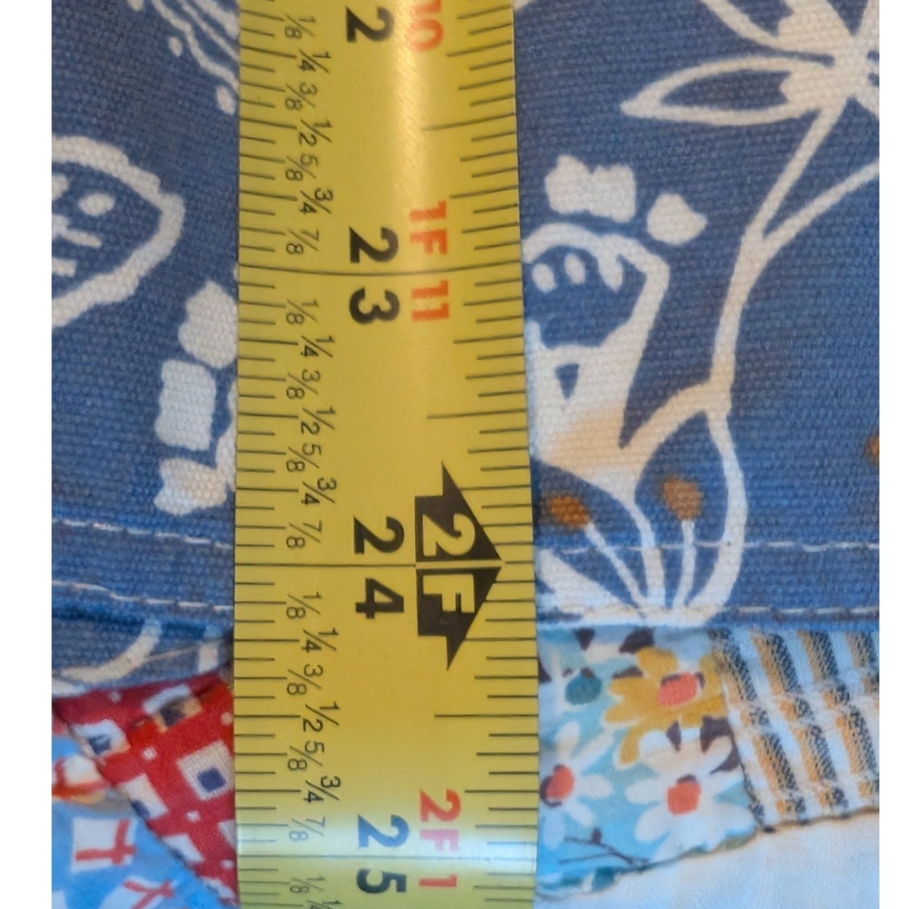 Coldwater Creek Dusty Blue Khaki Cream Floral Button Front Jacket Women's Sz 1X