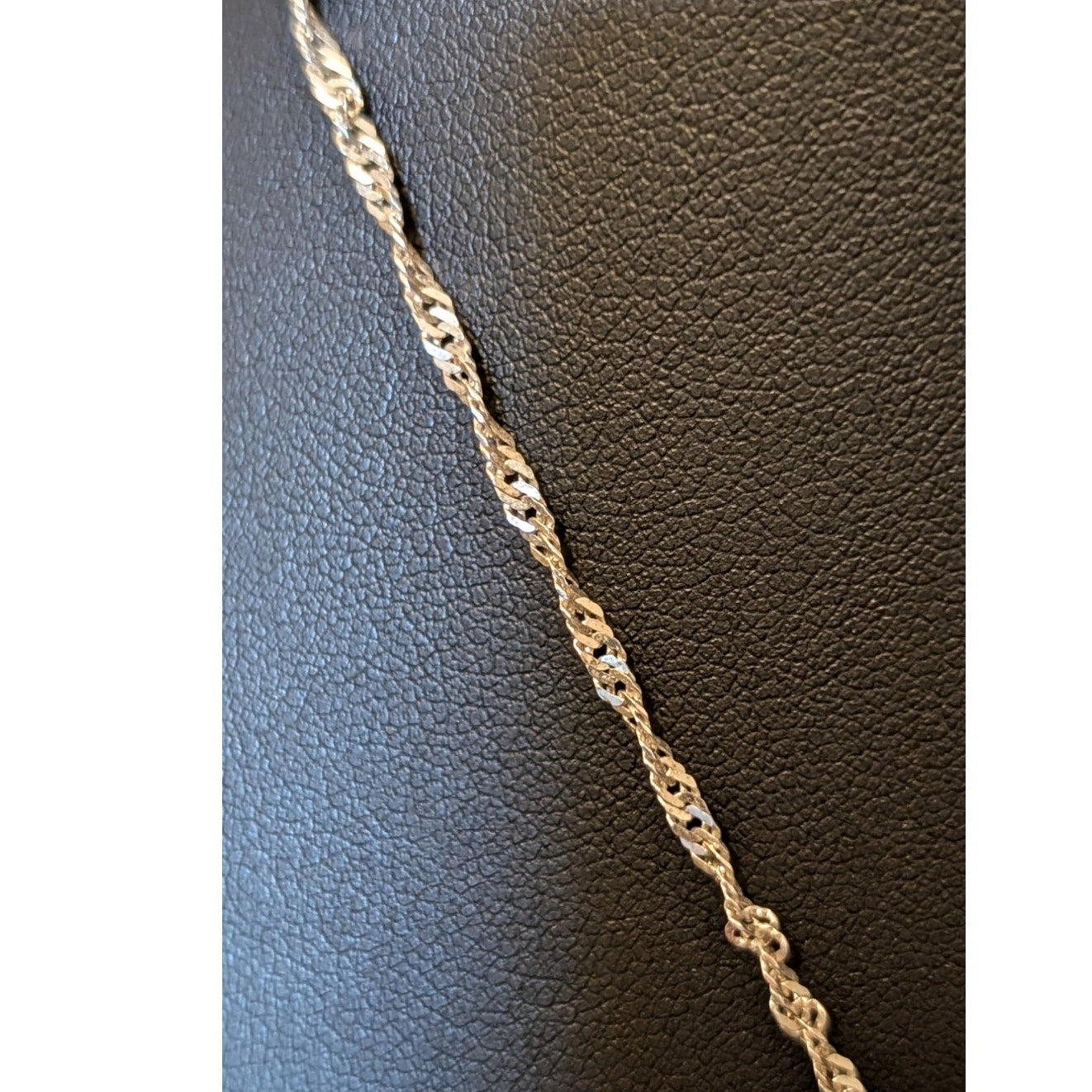 Vintage Santa Maria Aquamarine & Pink Topaz Sterling Filigree Necklace