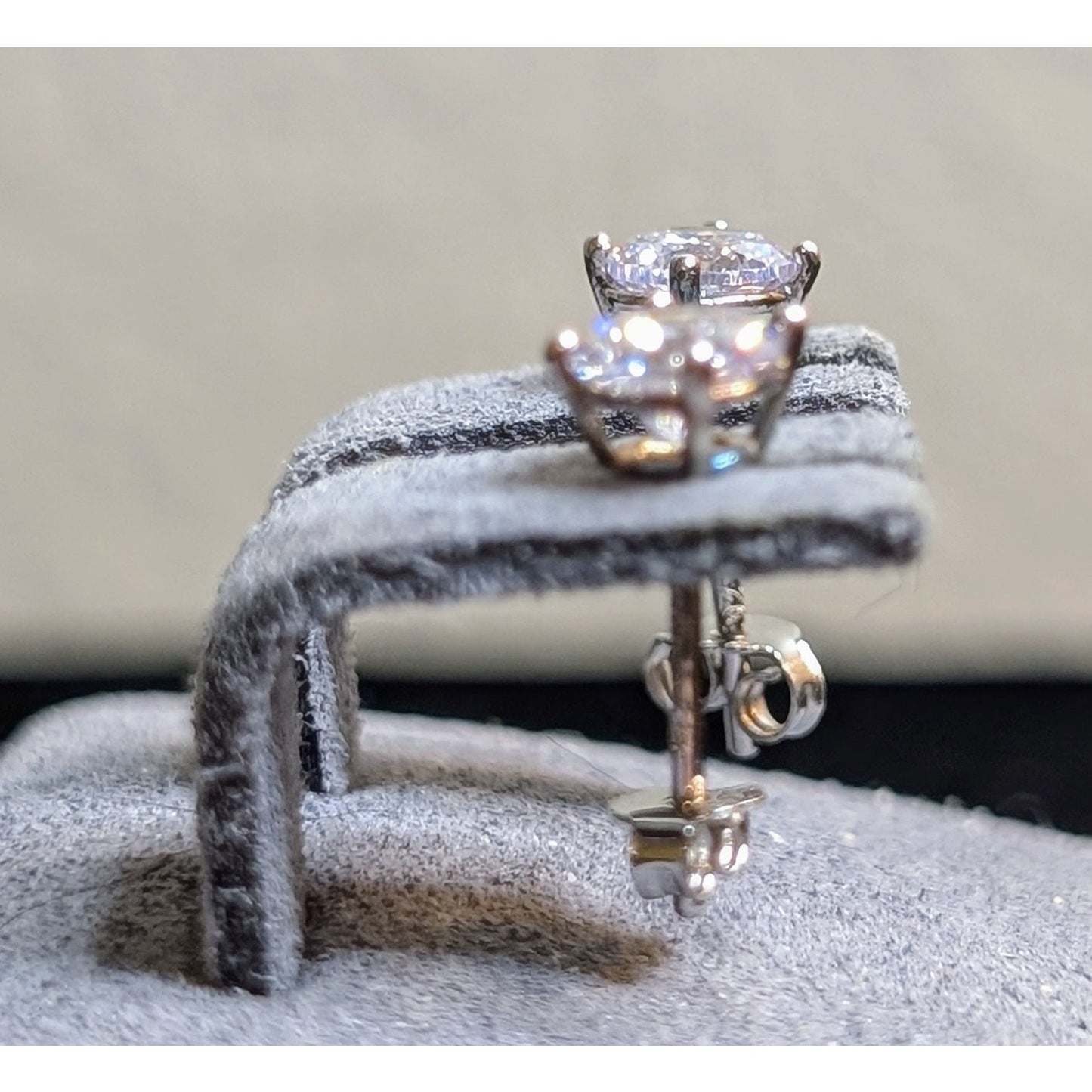 925 Sterling Silver 5mm CZ Stud Earrings