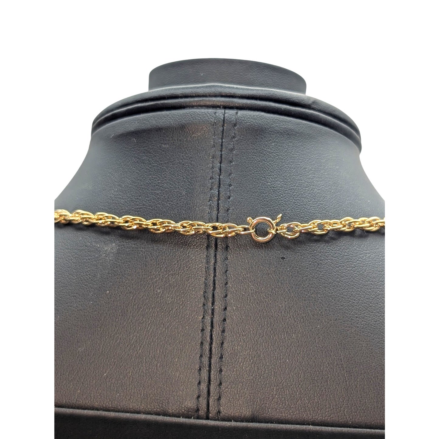 Roadrunner Circa 1970 Chunky Gold Plated On the Run Roadrunner Pendant Necklace