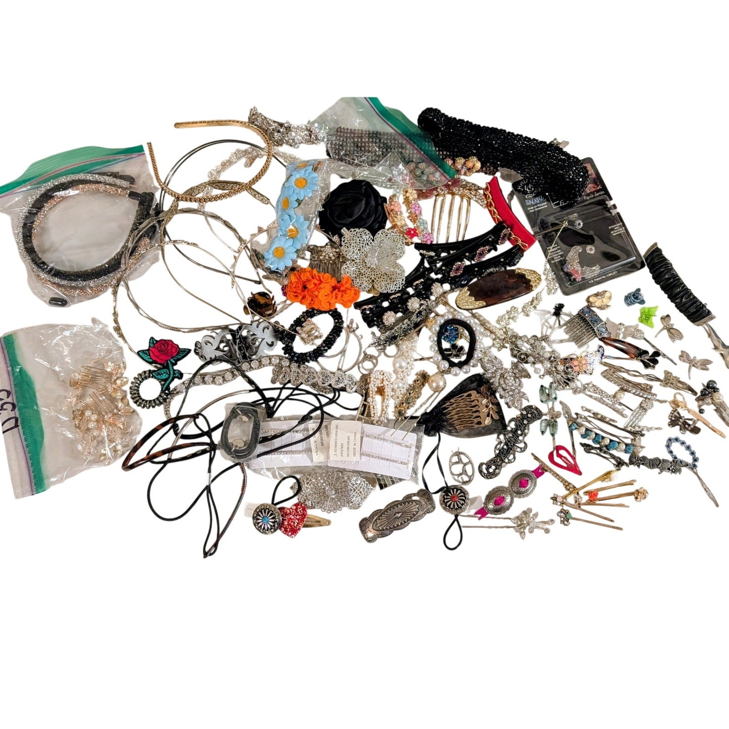 Large Lot of Hair Accessories