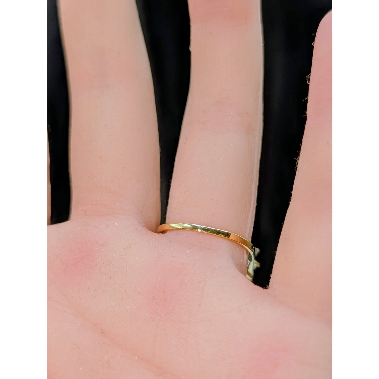 Vintage Early 2000's 18k Pink Tourmaline and Diamond Ring Sz 5.25-5.50