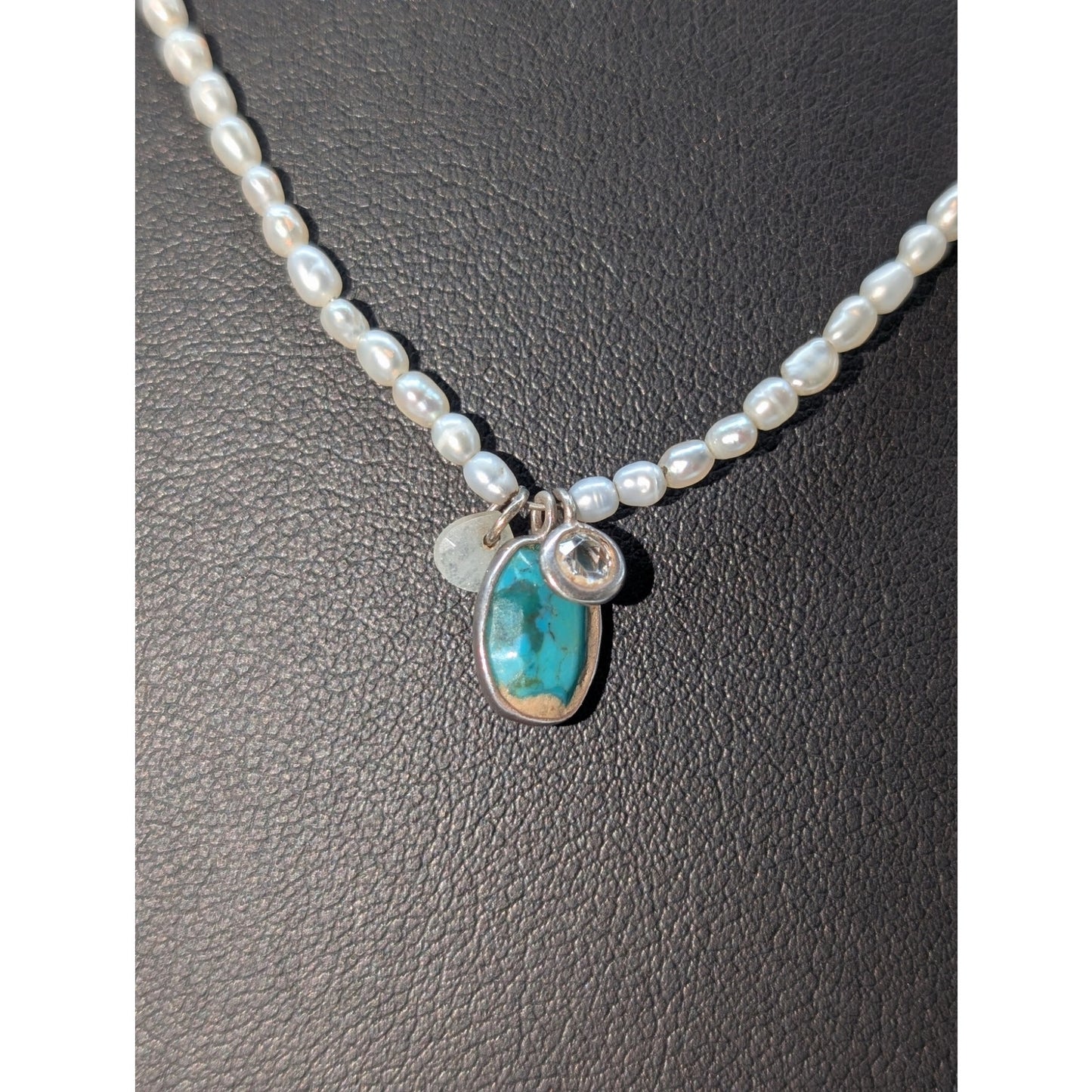 Silpada Clear Skies 925 Sterling Silver Pearl 16"-18" Necklace
