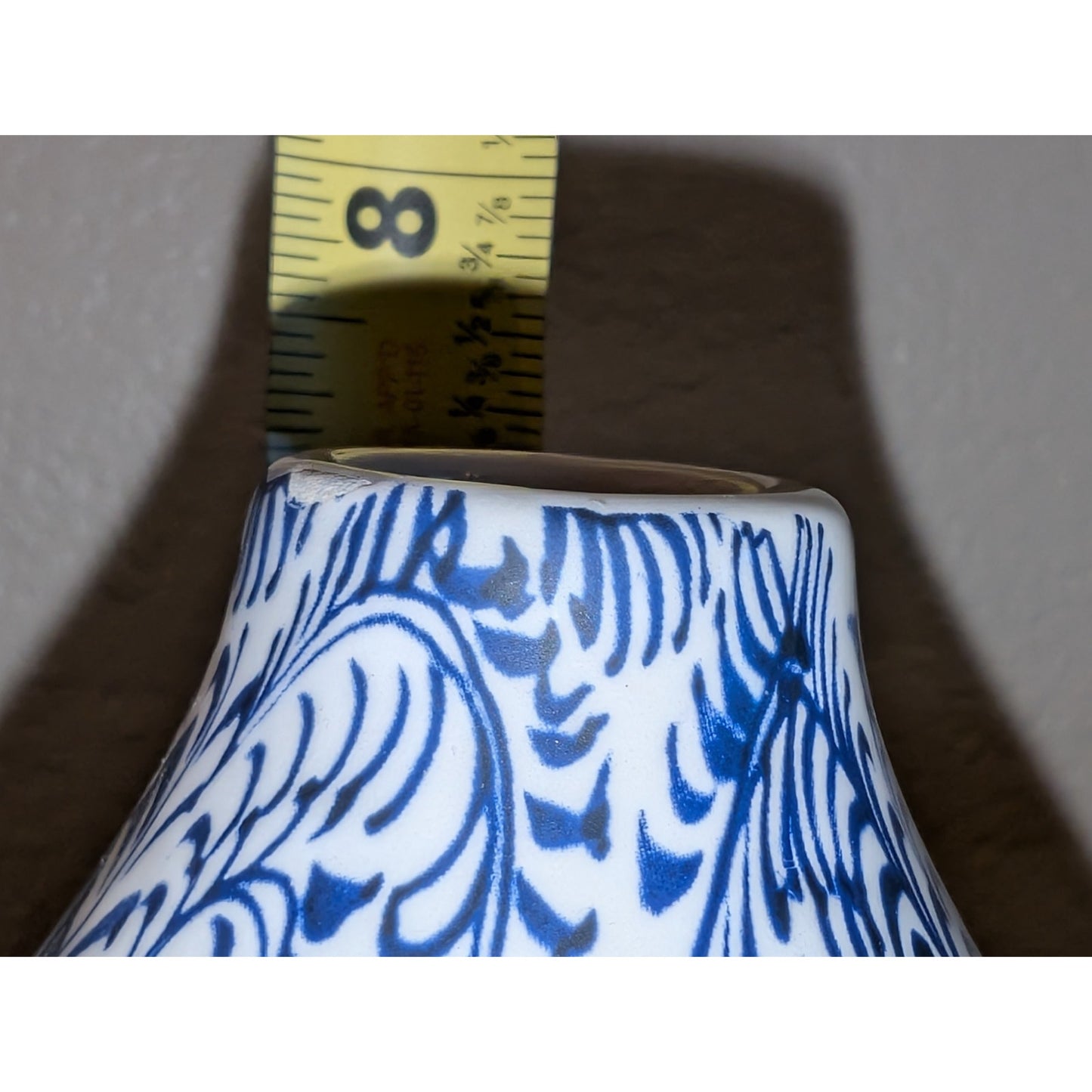 Ashland Blue White Decorative Vase