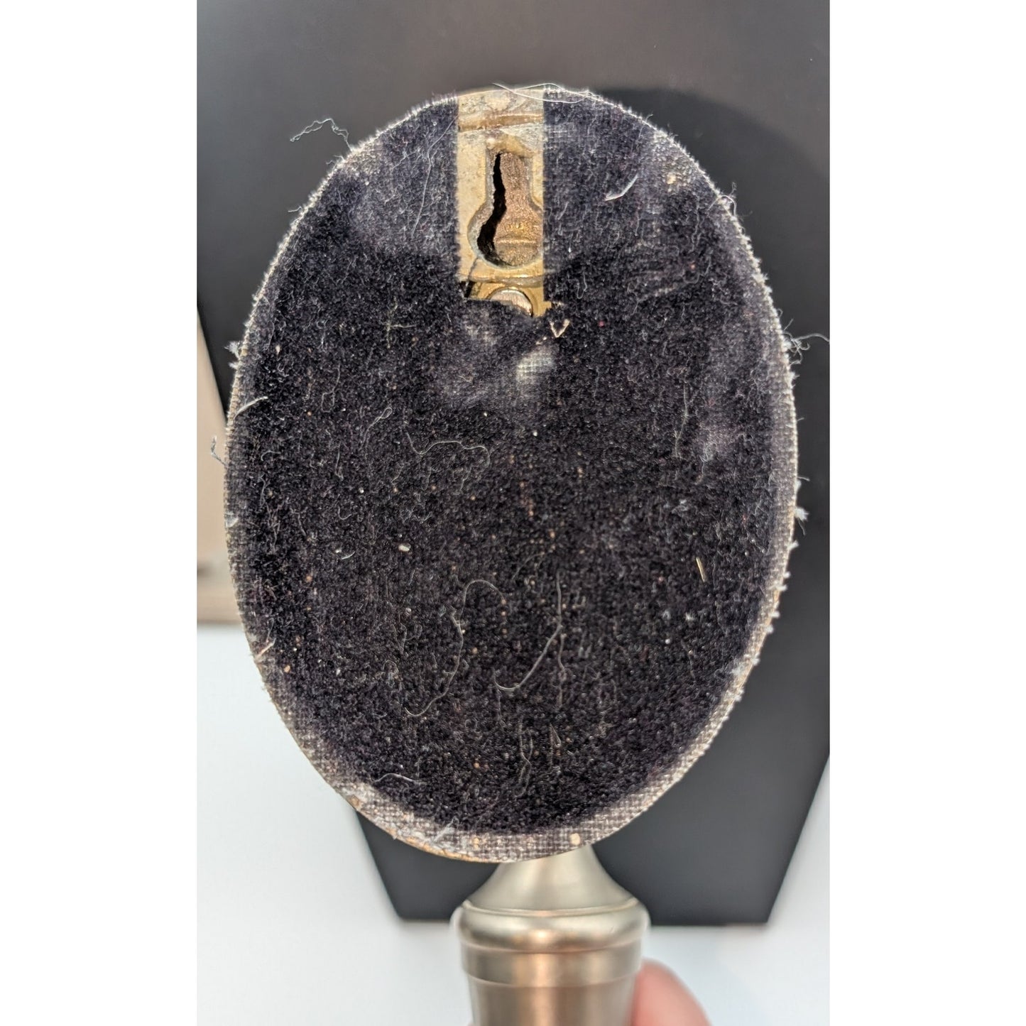 Vintage Heavy Brushed Silver Tone Wall Sconce Candle Holder W/ Removable Clips