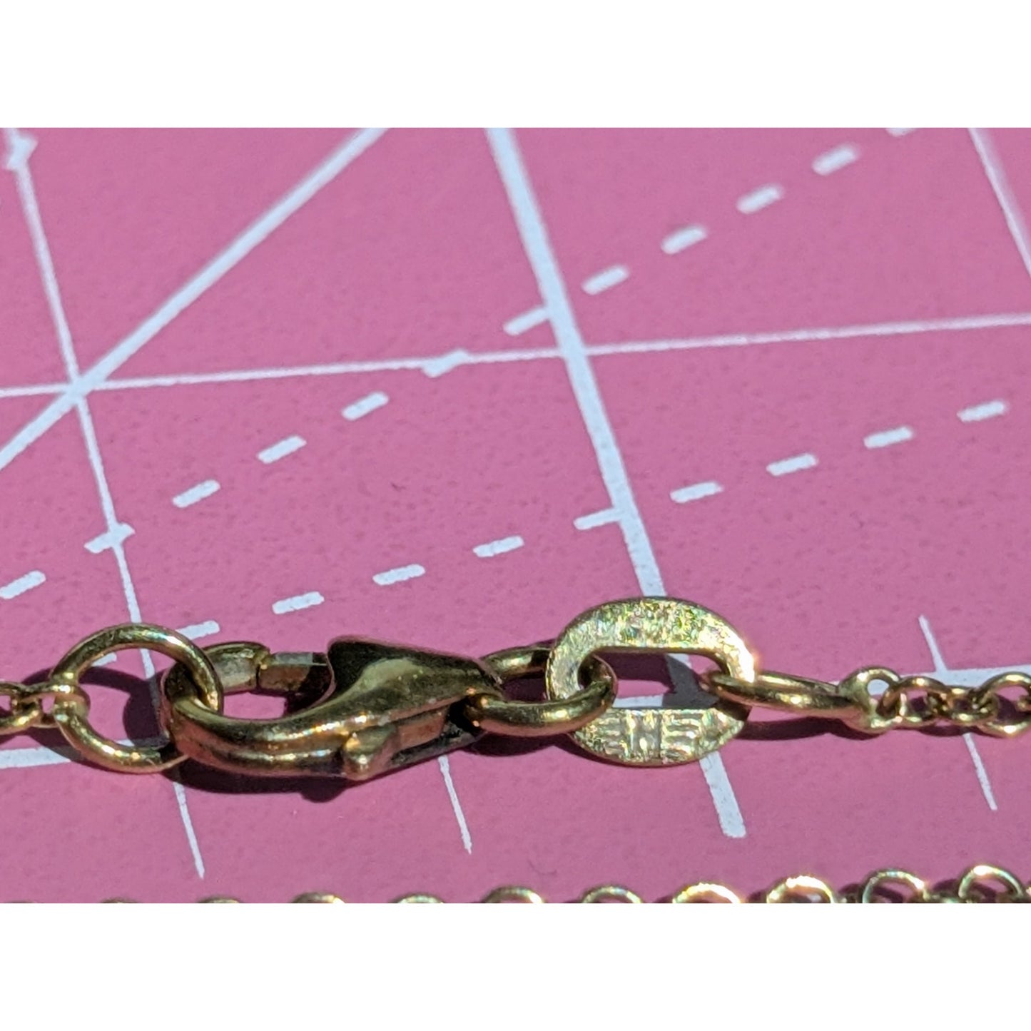 Herco 18K Yellow Gold 20" Chain Necklace 3.51g