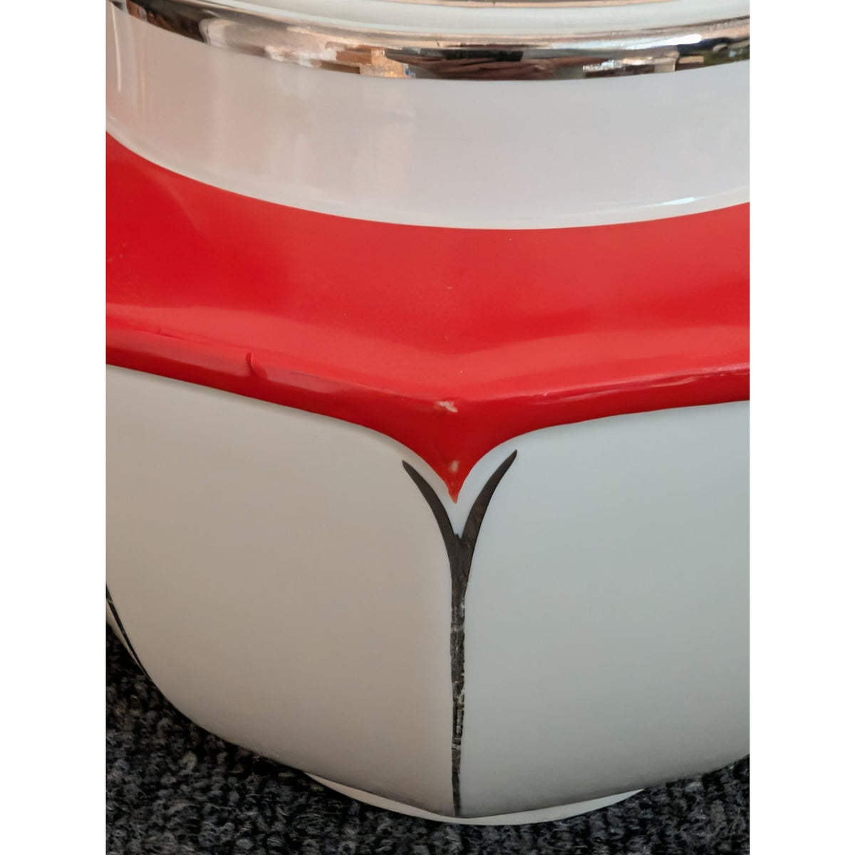 Vtg Mid Century Modern Hall's Superior Quality Kitchenware Teapot Made in USA