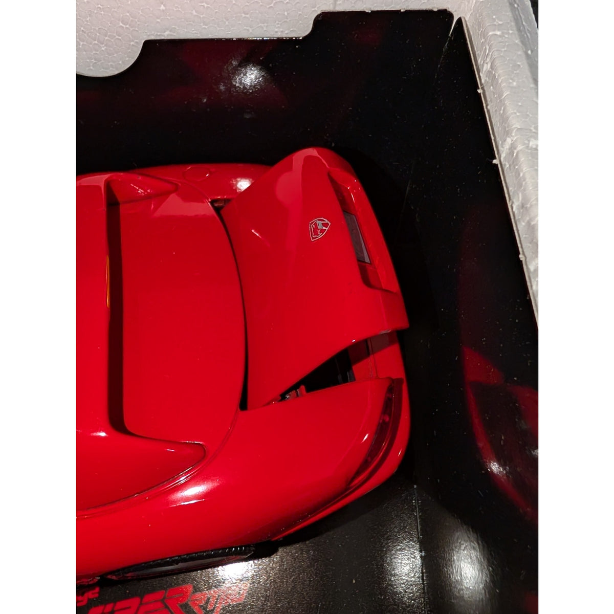 1992 DODGE VIPER RT/10 Bburago Toy Die Cast Metal Factory Built Car Scale 1/18