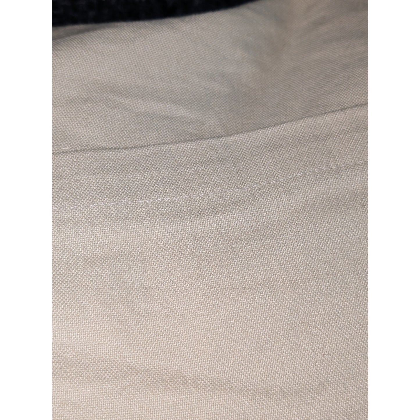 POTTERY BARN Black White Crewel 20X20 Cotton Down Fill Insert Decorative Pillow