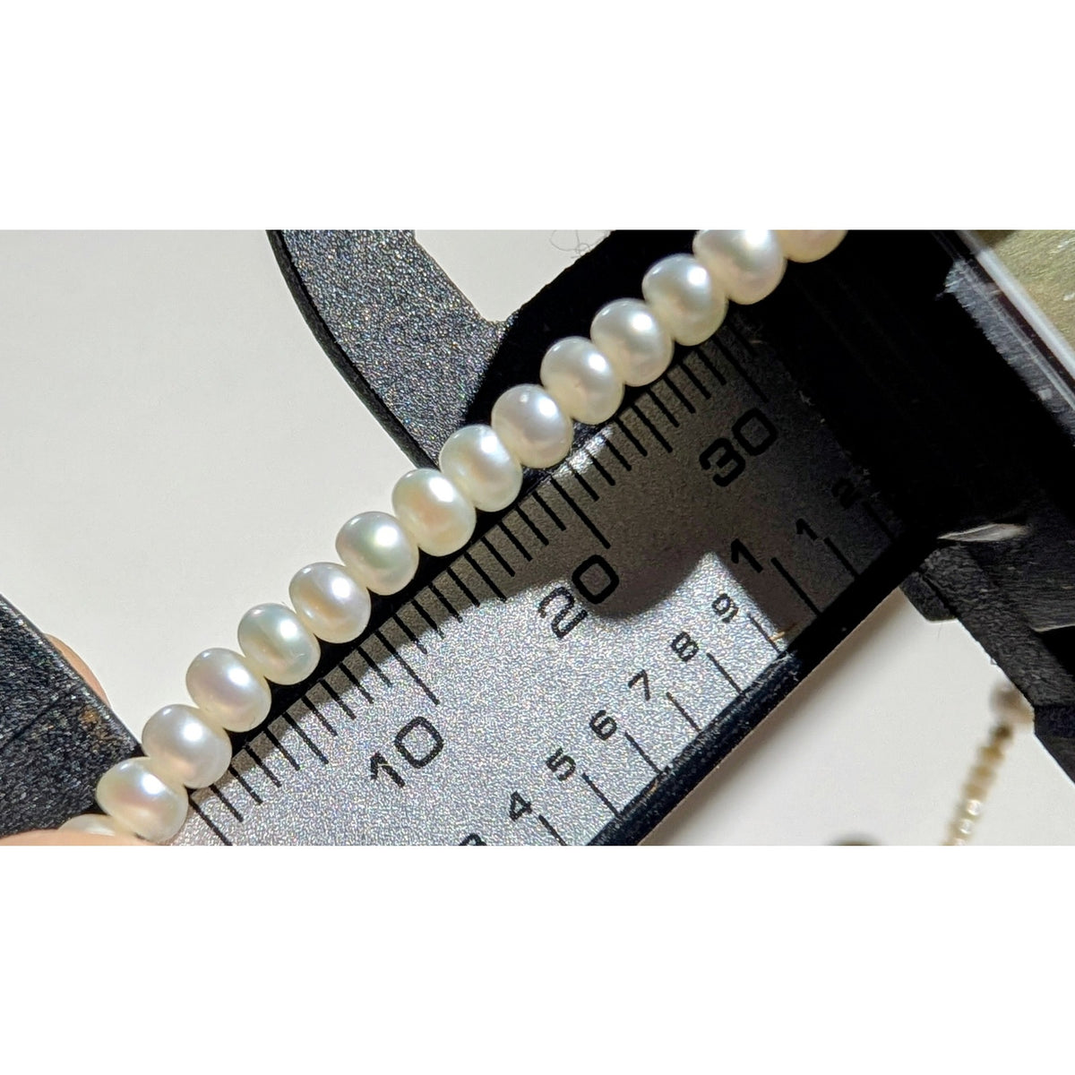 Vintage Honora 925 Sterling Silver White & Light Gray Akoya Pearl 18" Necklace