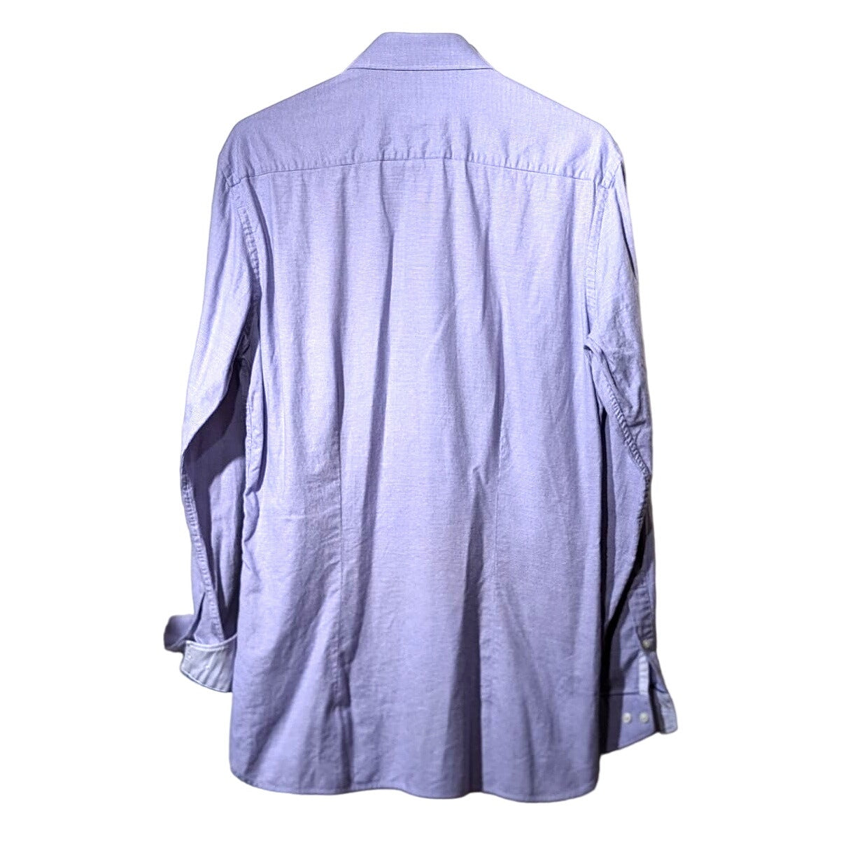 Ted Baker Purple Pin Dot Endurance Button Up Shirt Mens Sz 15.5 34/35