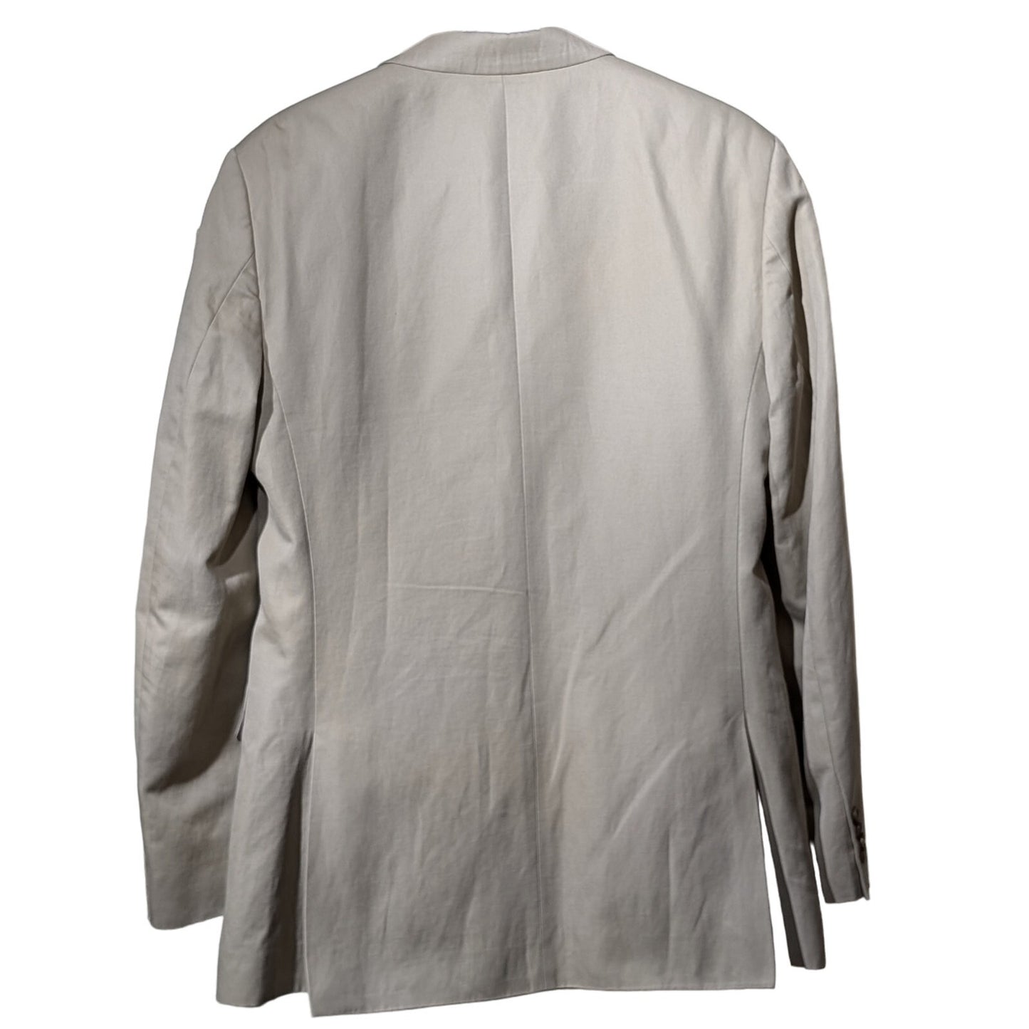 Banana Republic Men's Made in Egypt Tan Cotton Linen Blend Sports Coat Size 38R