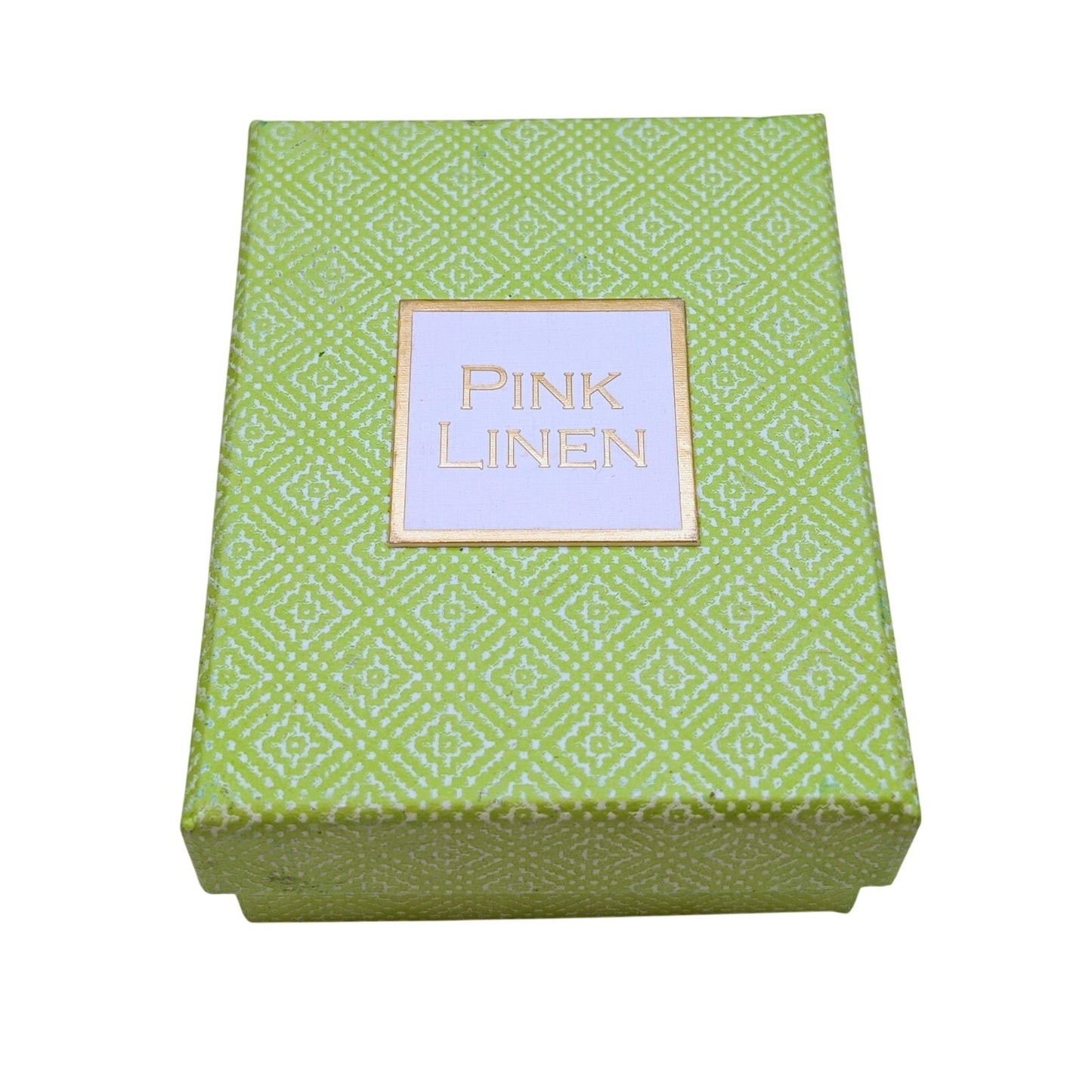 Pink Linen Green Ombre CZ Glass Stones Crawler Cascading Pierced 3" Earrings