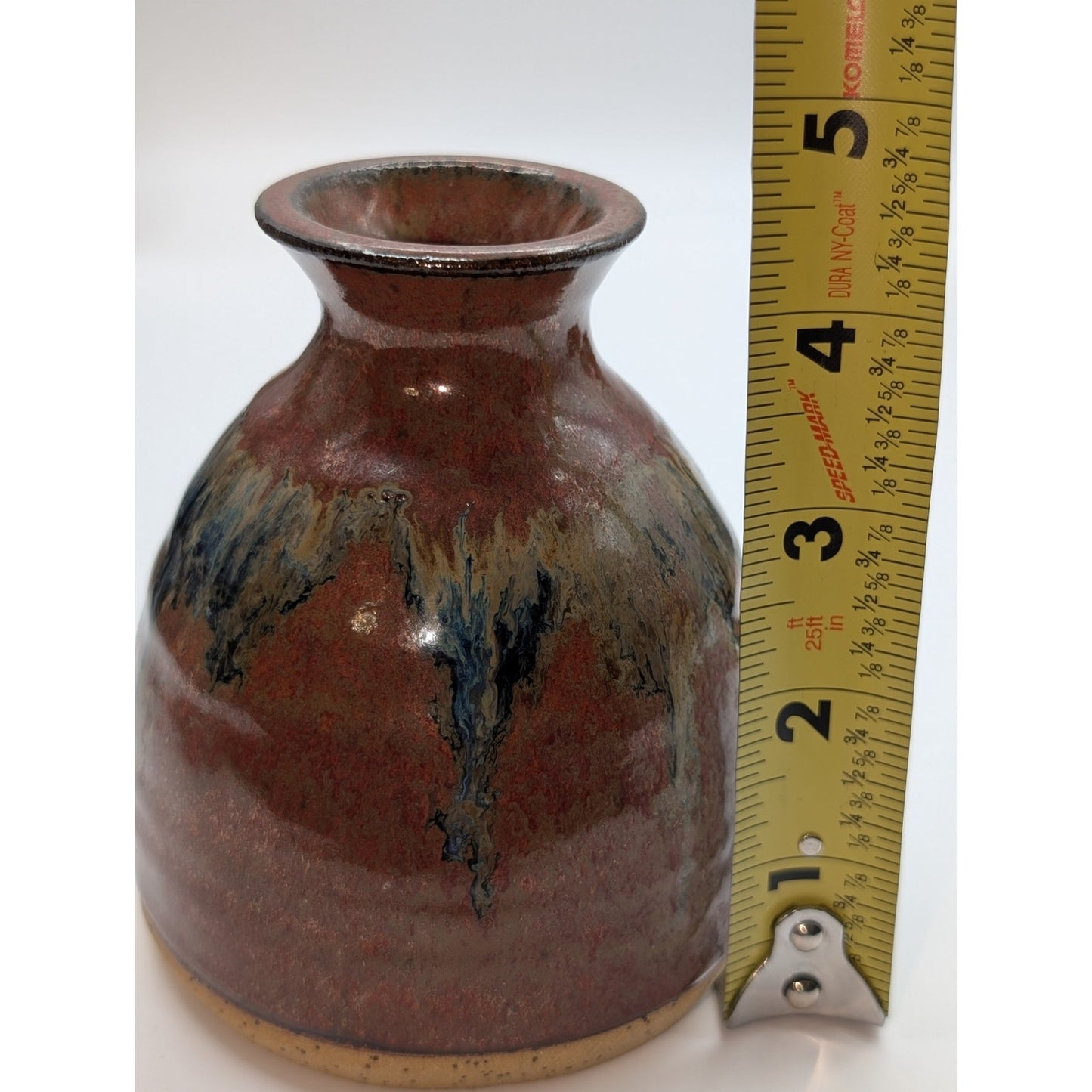 Vintage Studio Pottery Artist Signed 4.5" Vase