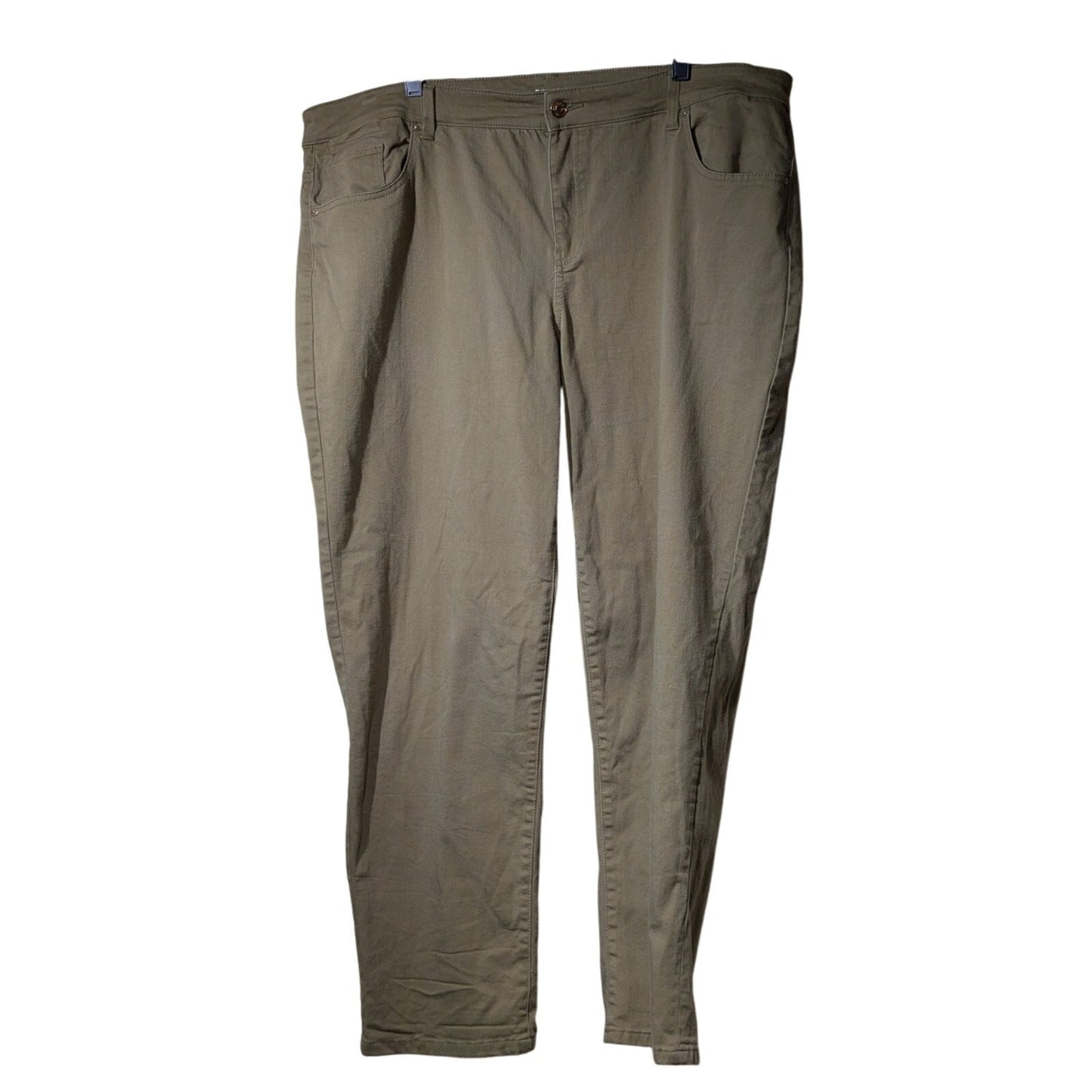 Chico's The Platinum Boyfriend Khaki/Taupe Jean Chico's Sz 4 (US XXL/20)