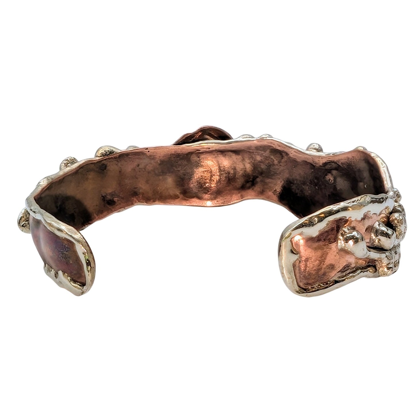 Lot of Three Mixed Metal Cuff Bracelets