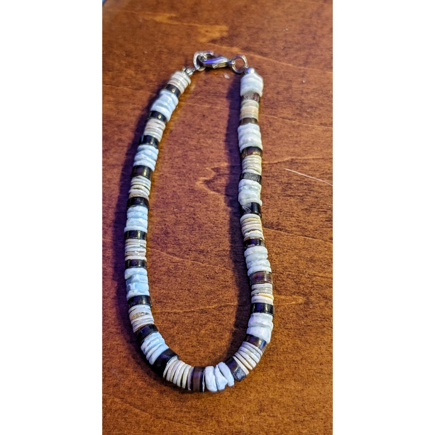 Shell Bead 9" Bracelet or Anklet