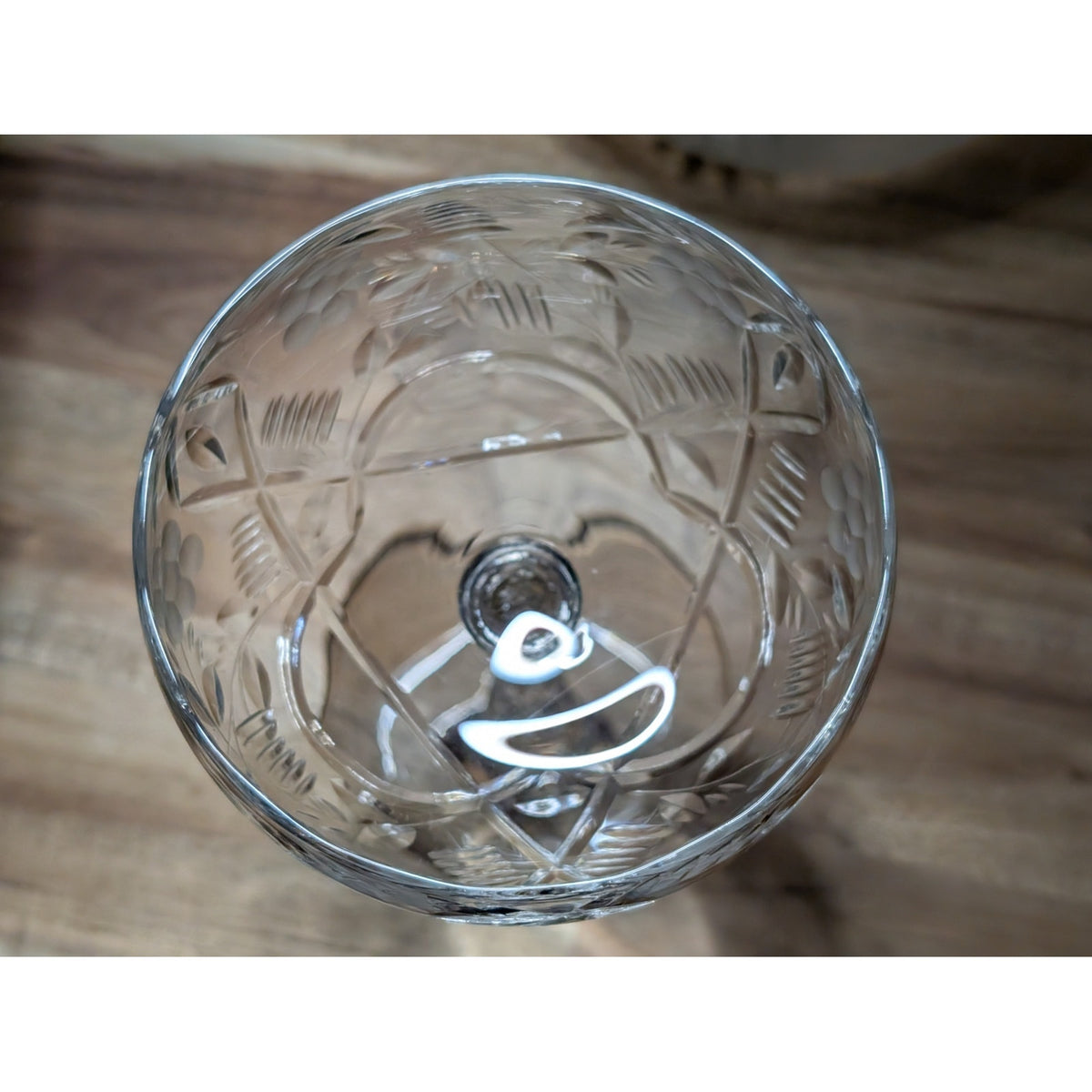 Vintage Libbey Rock Sharpe Villars Pattern Champagne Coupe Glass Set of 6