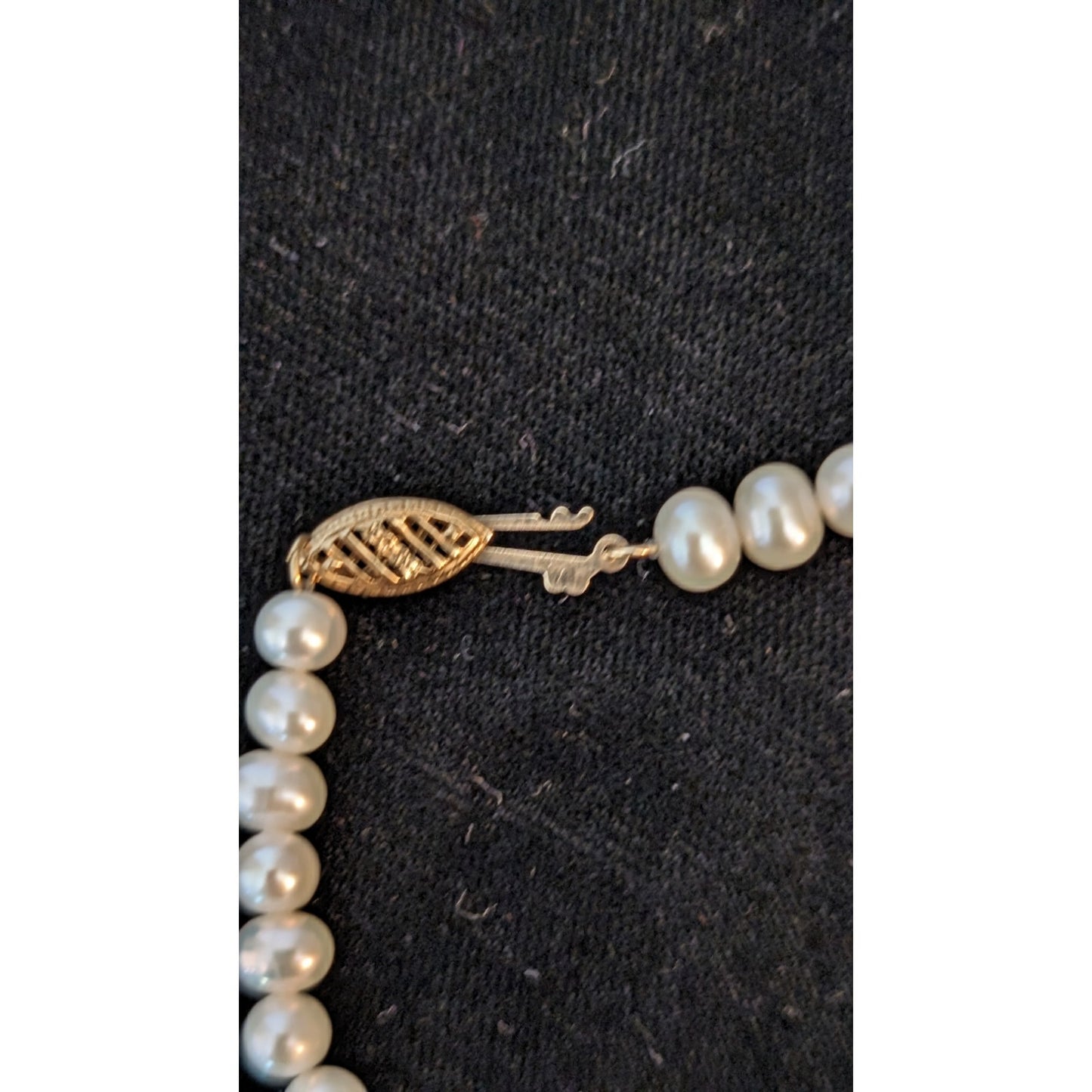 10K Yellow Gold JCM Jacmel Mauritius Freshwater Pearl Necklace and Bracelet Set
