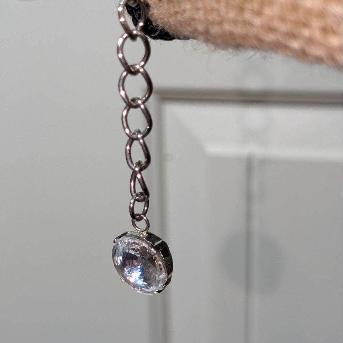 Express Blingy Rhinestone Chain Belt 34.5"-40"