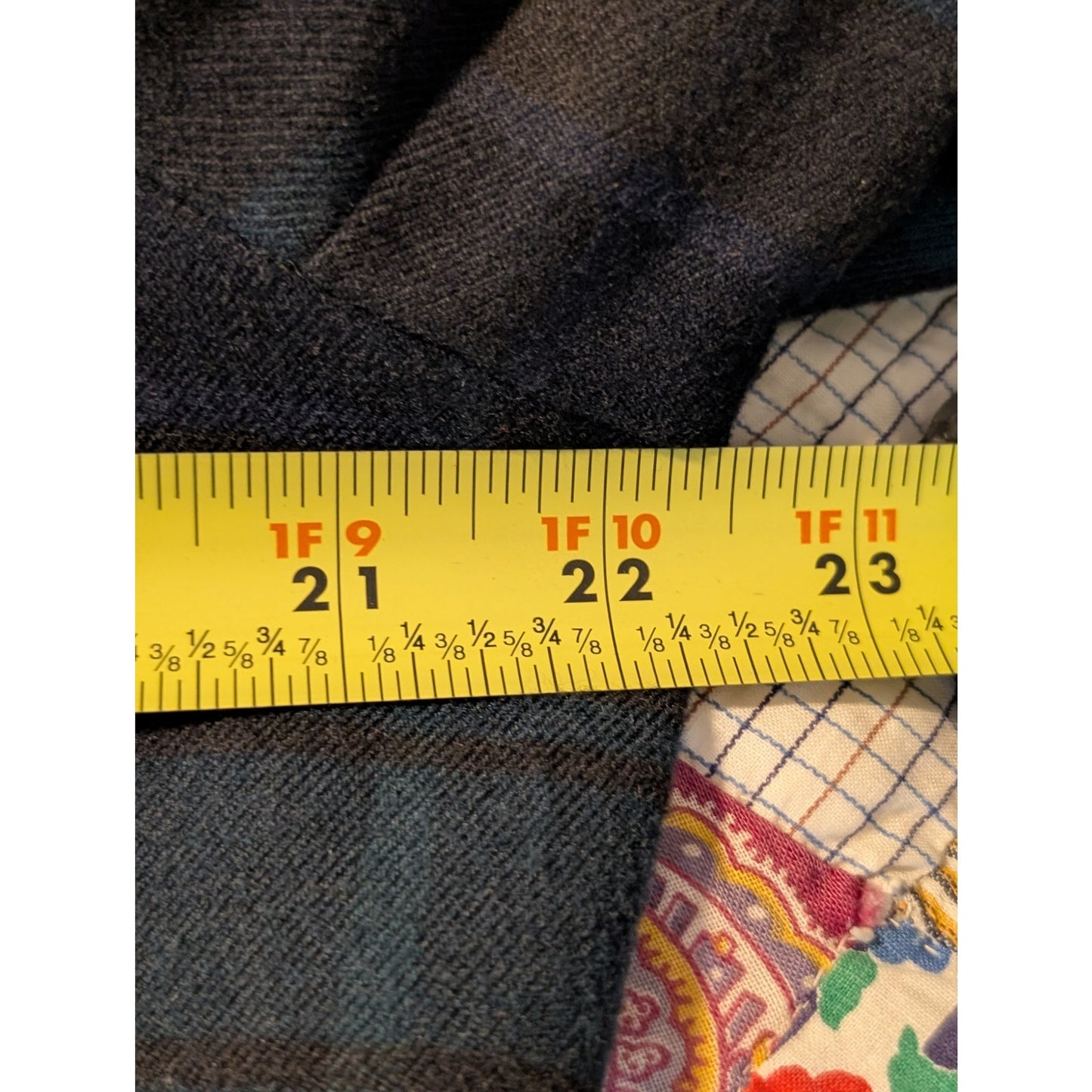 Vintage Merona Y2K Wool Blend Black Watch Tartan Plaid Blazer Womens Sz 16