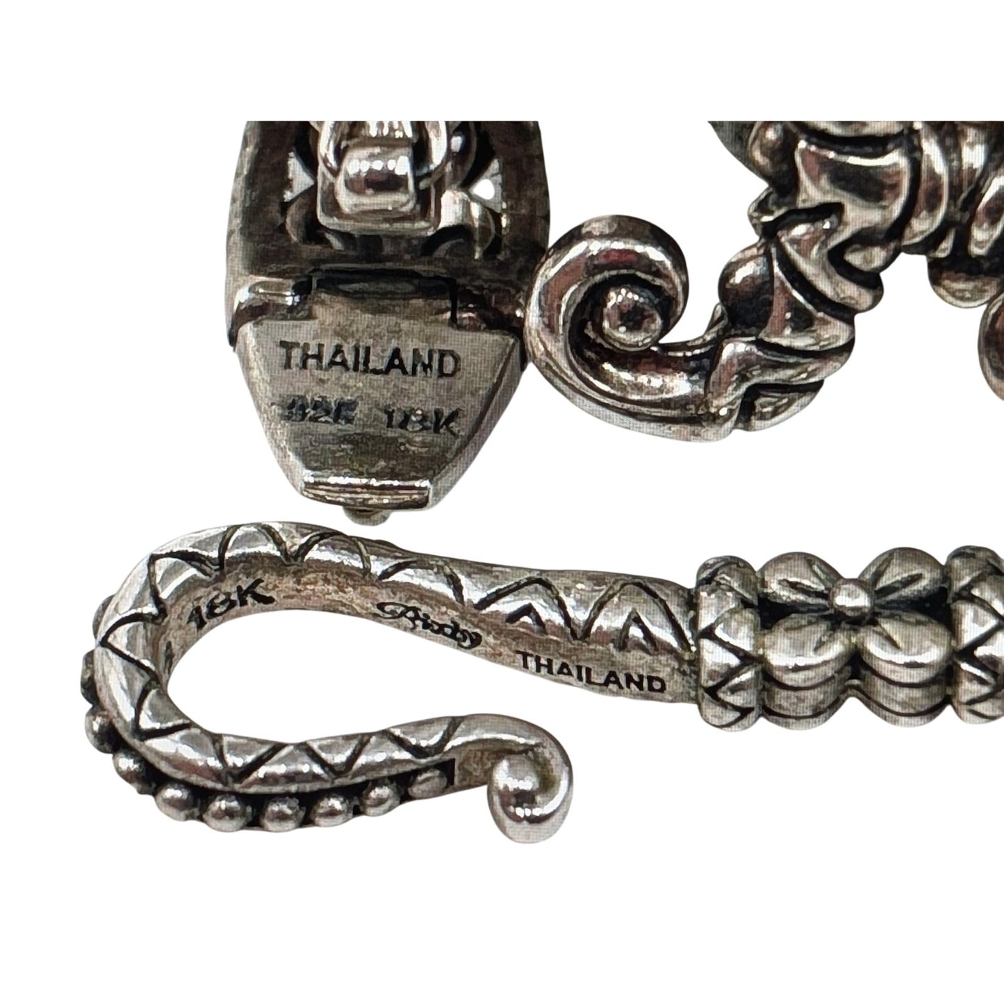 Barbara Bixby Sterling & 18K Gold Initial Letter 'J' Pendant Blue Pearl Necklace