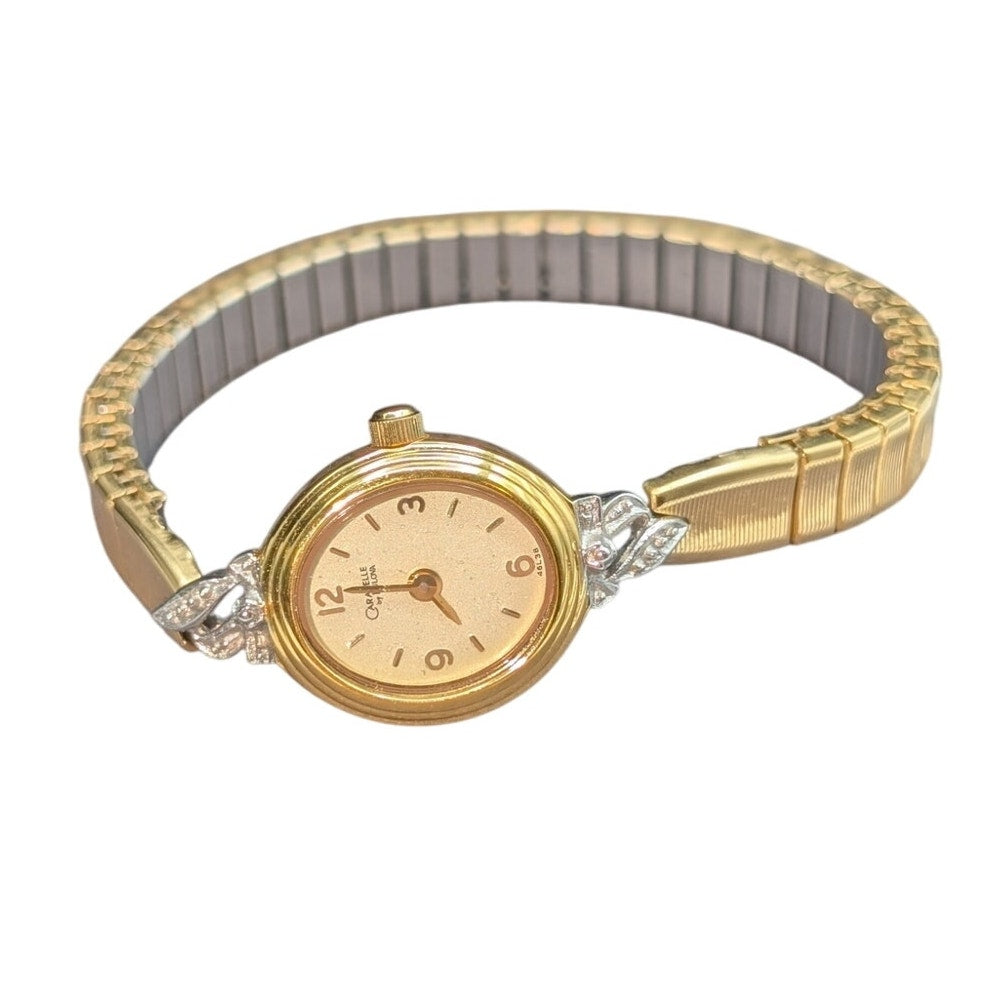 Vintage BULOVA Caravelle Gold Tone Women's Watch