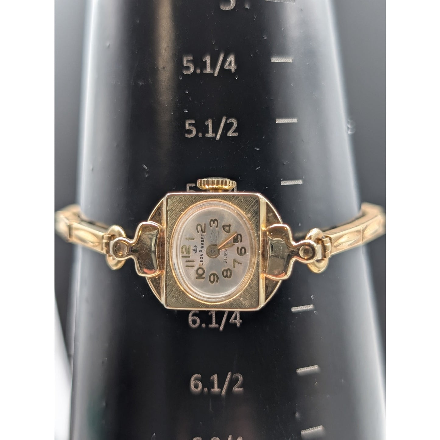 Leon Piradet 21 Jewels Vintage Gold Tone Ladies' Wristwatch