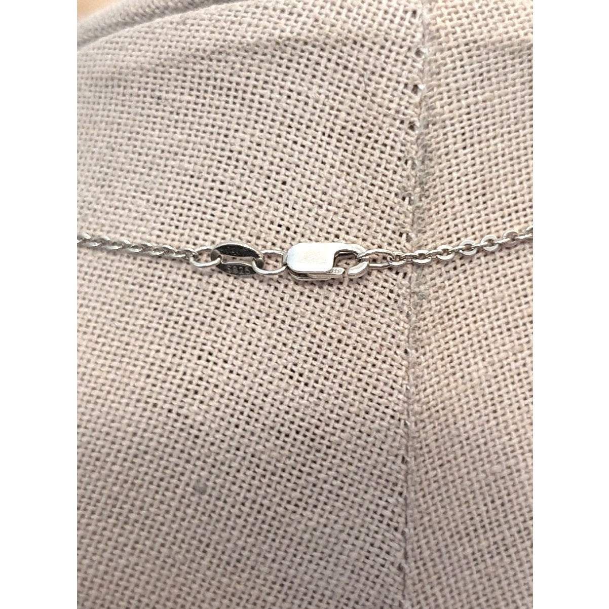 Vtg 925 Sterling Silver Filigree Teardrop Marcasite Pendant 18" Chain Necklace