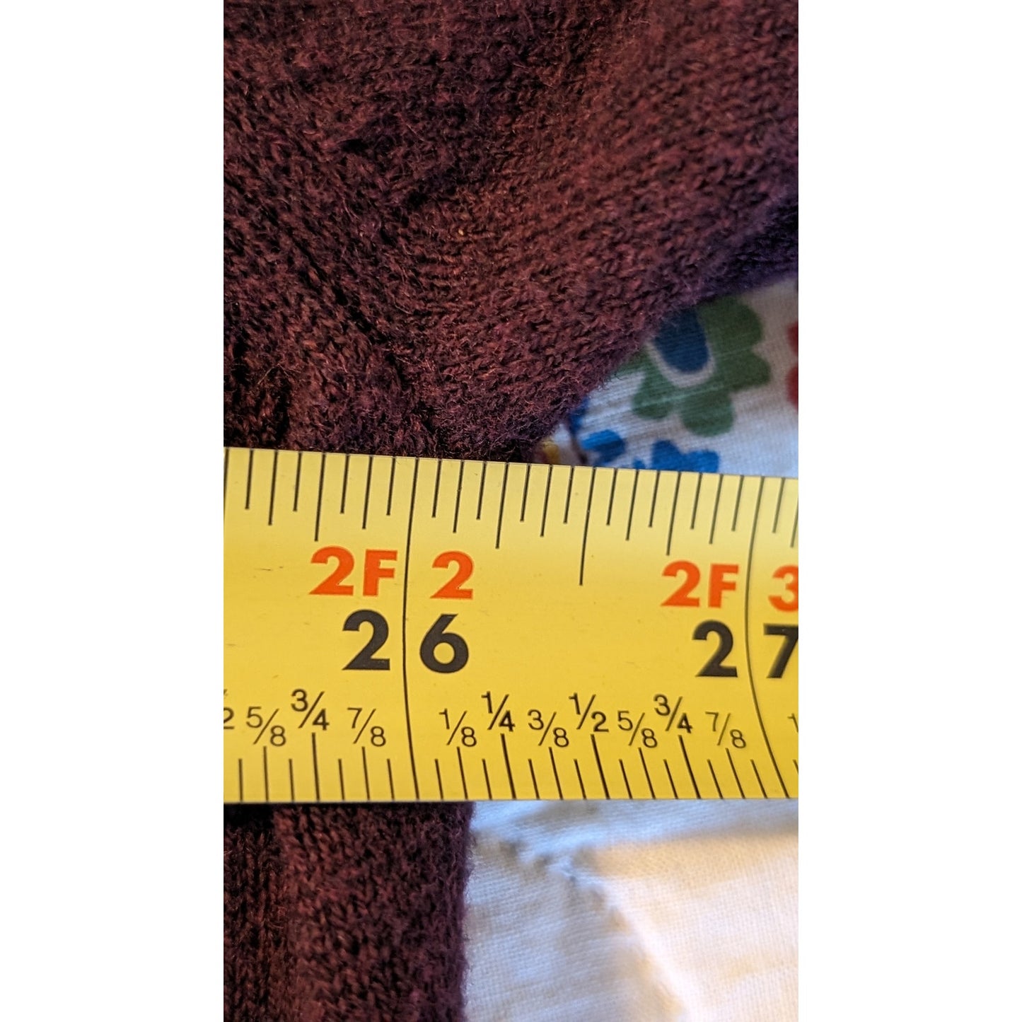 Nordstrom Men's Shop Cotton Cashmere Blend Quarter Zip Burgundy Sweater Mens XL
